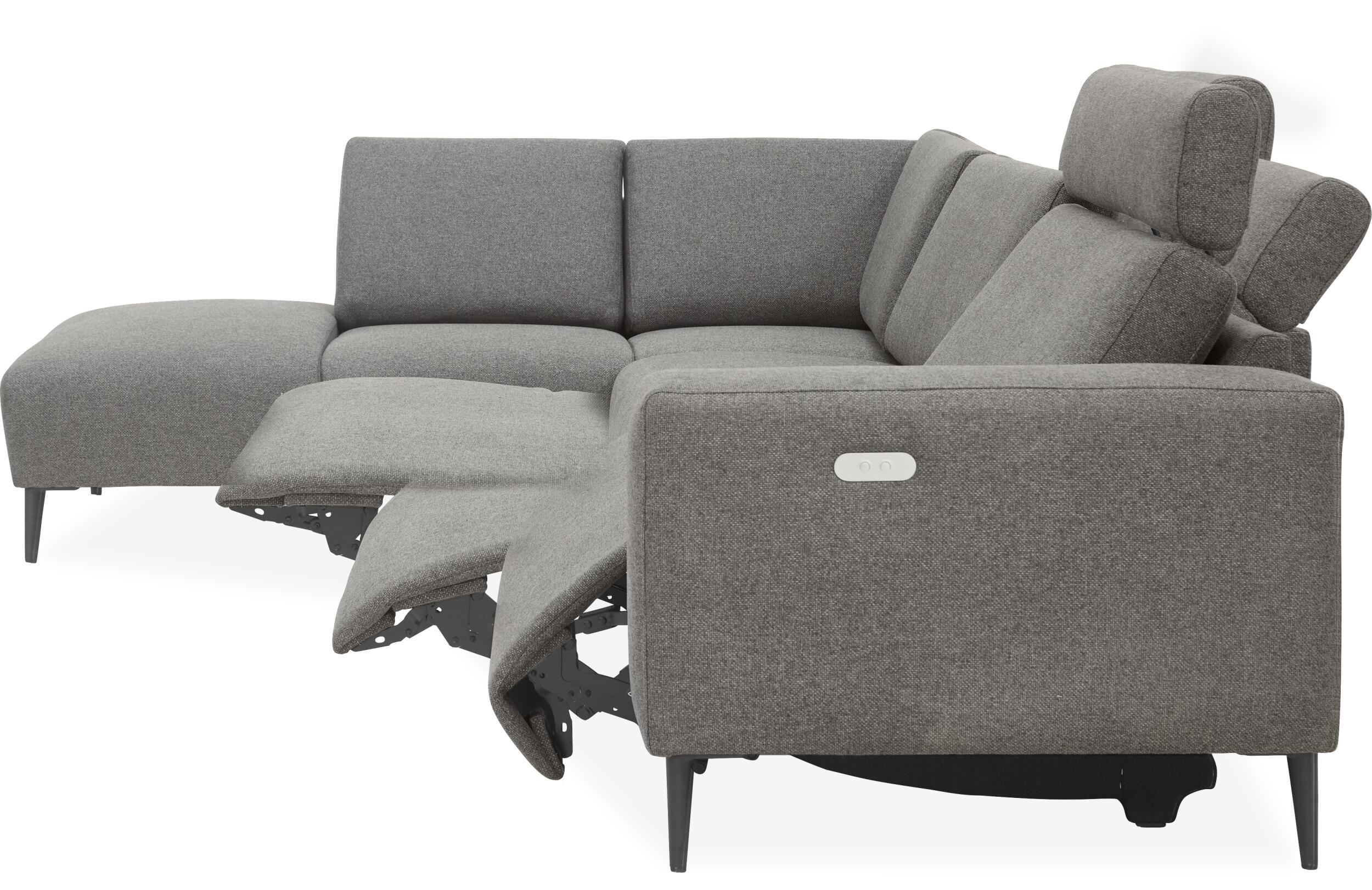 Remus vänstervänd soffa med divan 