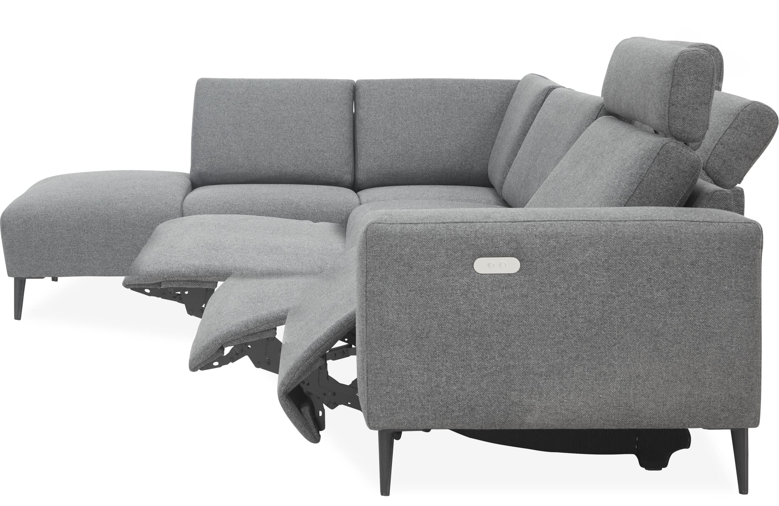 Remus vänstervänd soffa med divan 