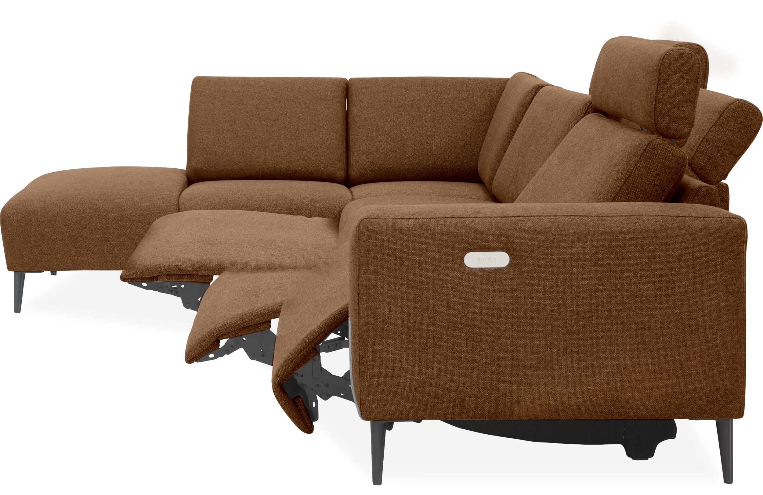 Remus vänstervänd soffa med divan 