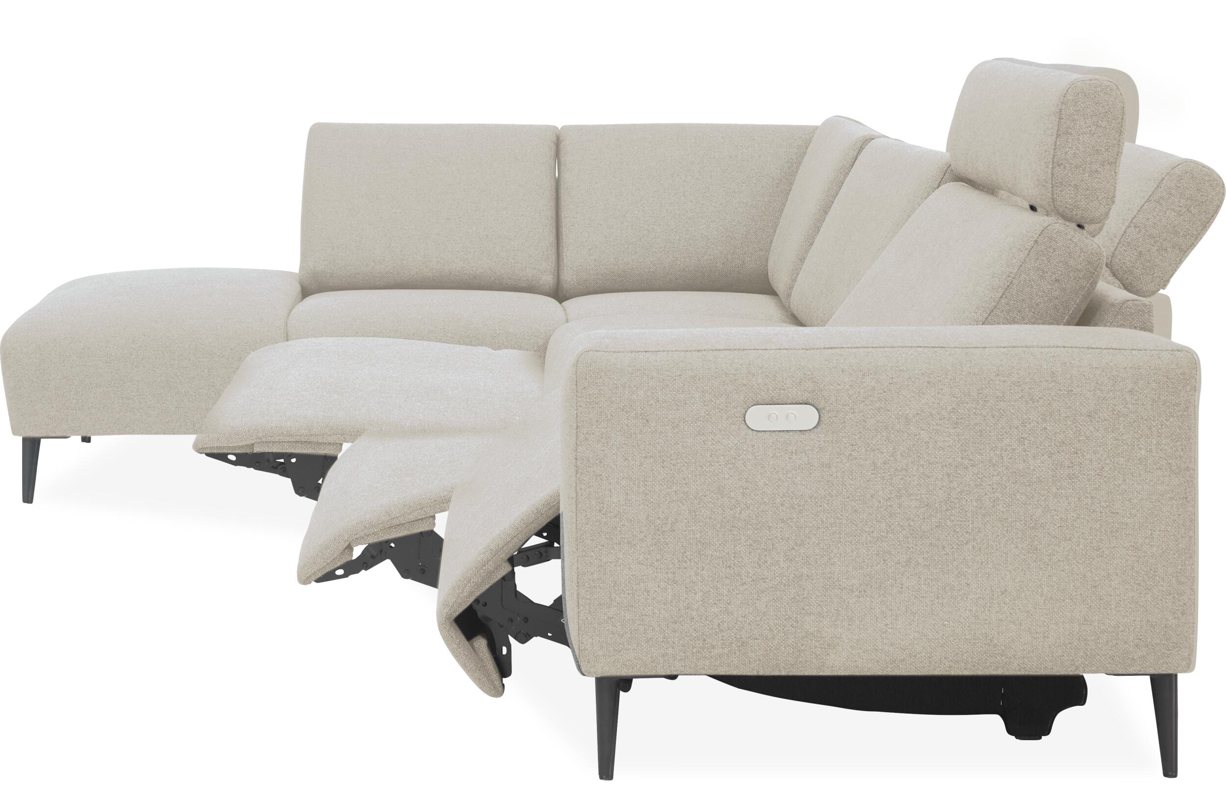 Remus vänstervänd soffa med divan 