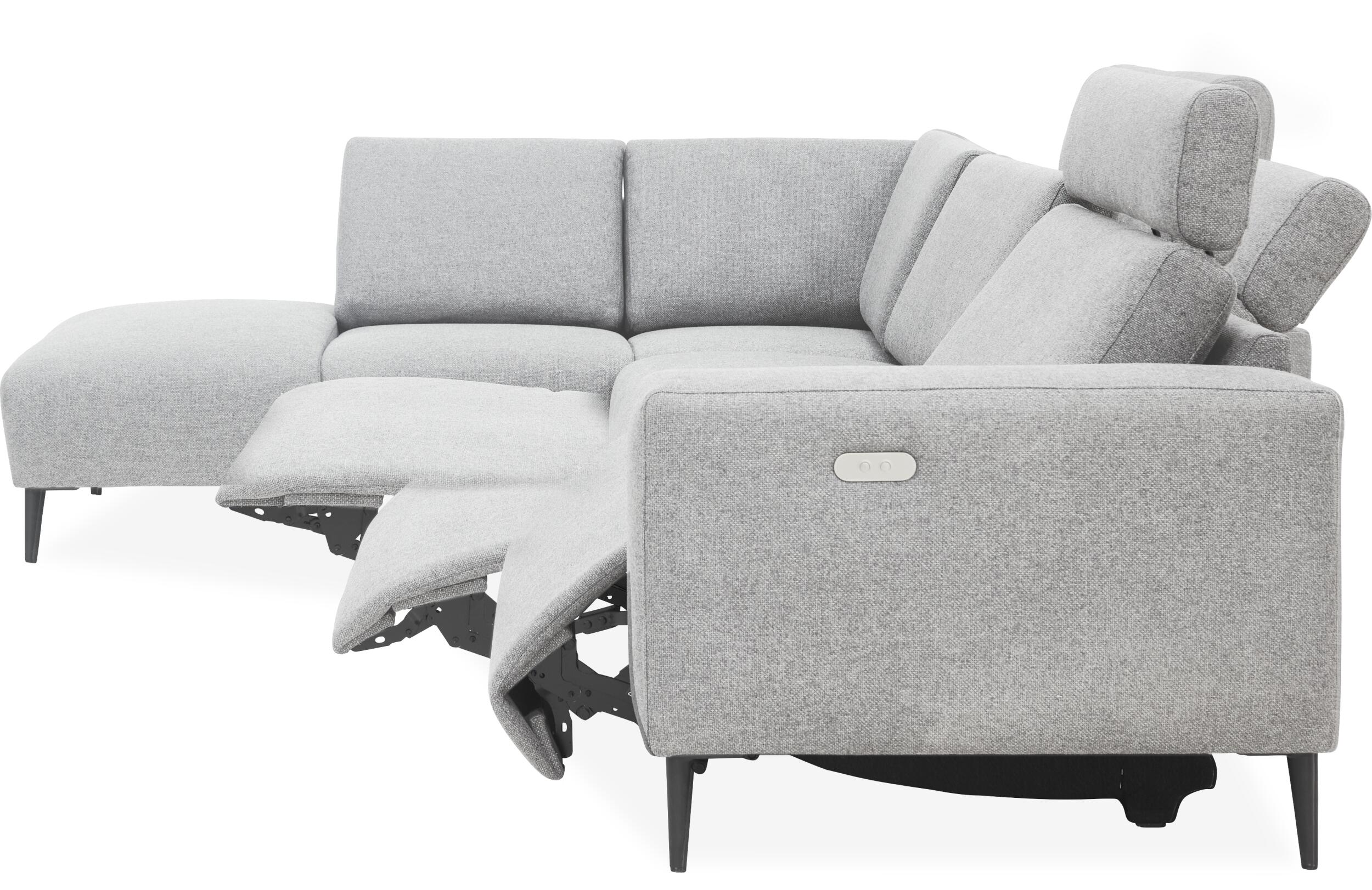 Remus vänstervänd soffa med divan 