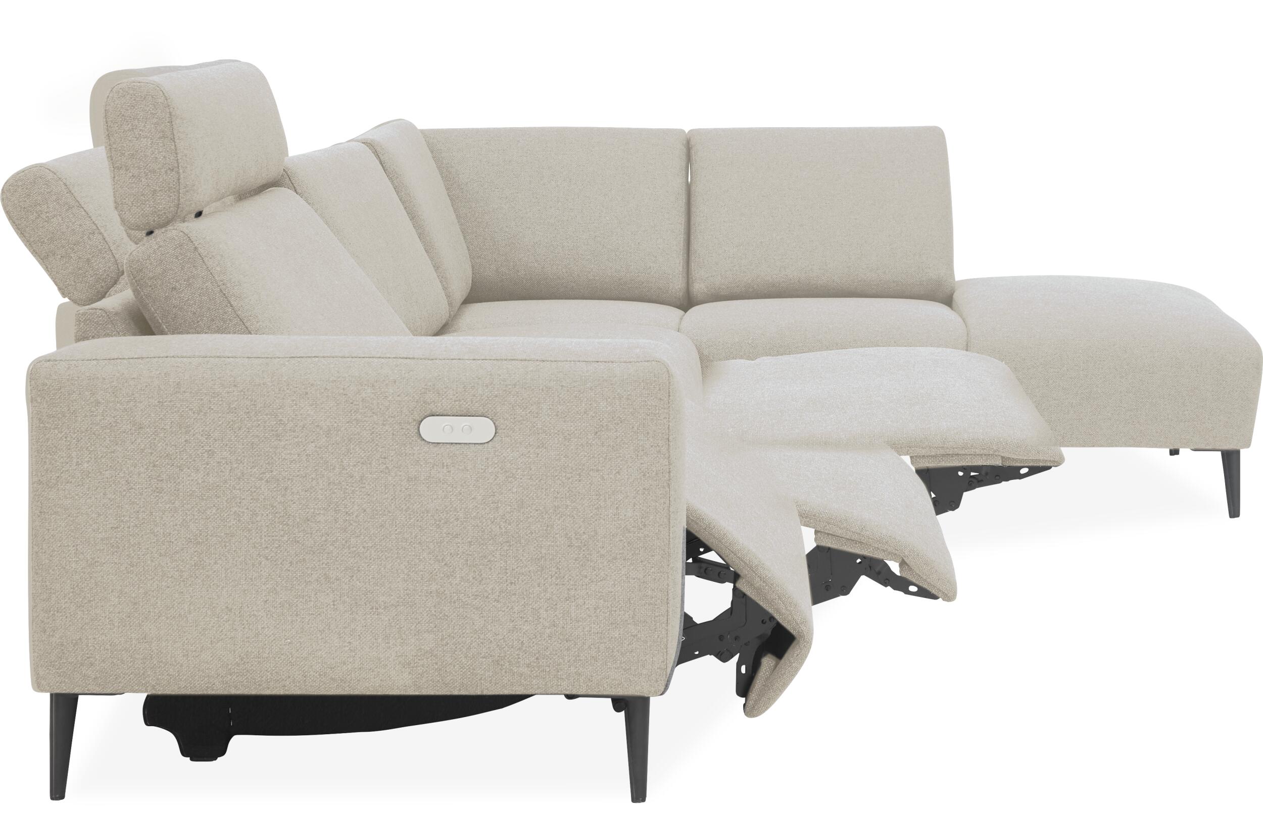 Remus högervänd soffa med divan 