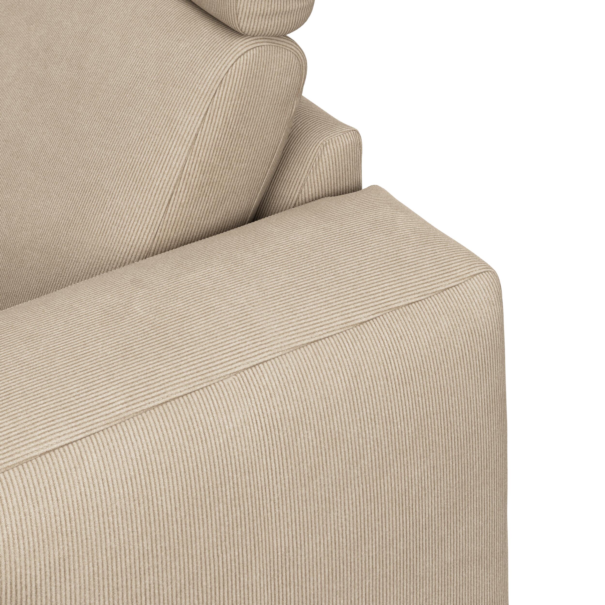 Remus vänstervänd soffa med divan 