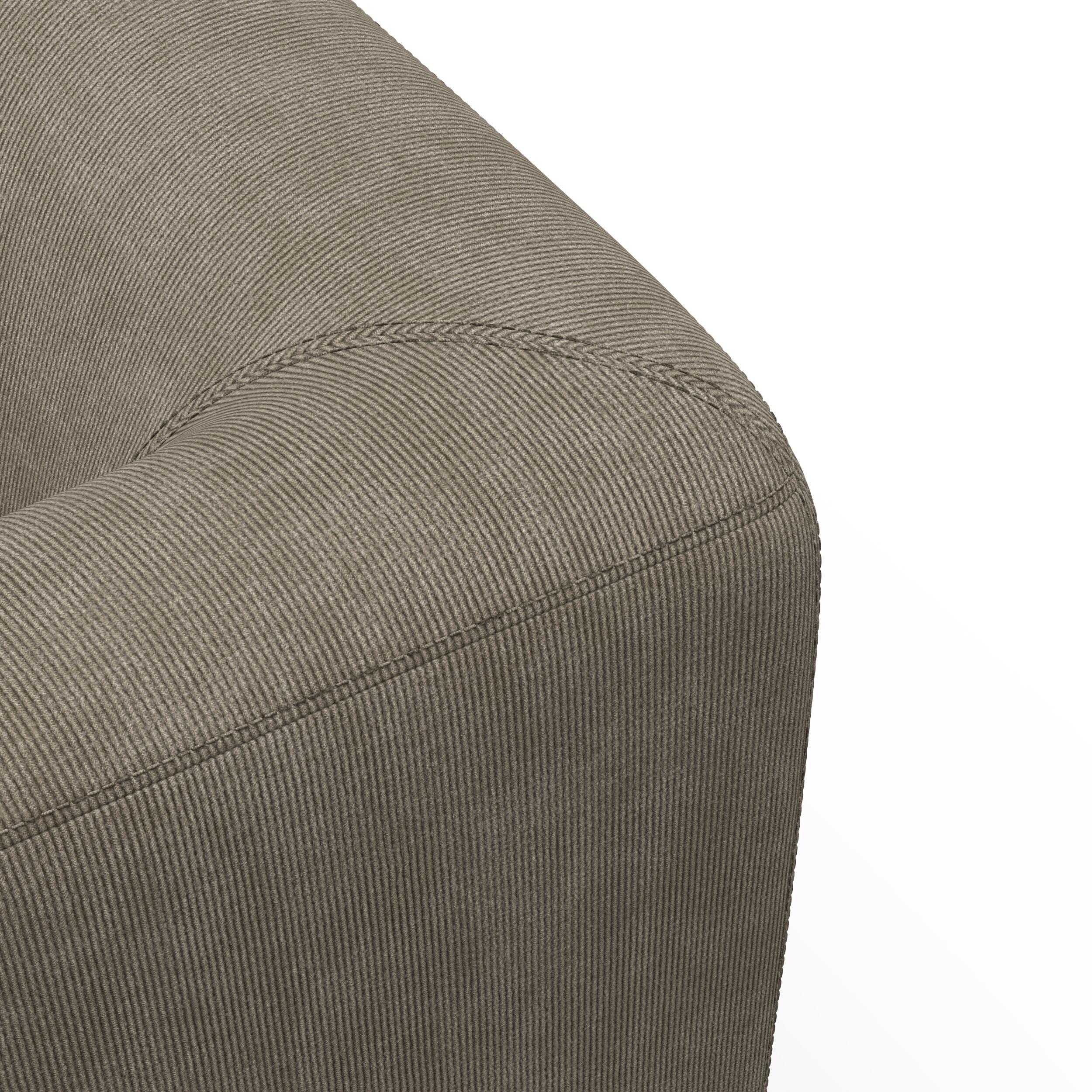 Land högervänd soffa med schäslong 