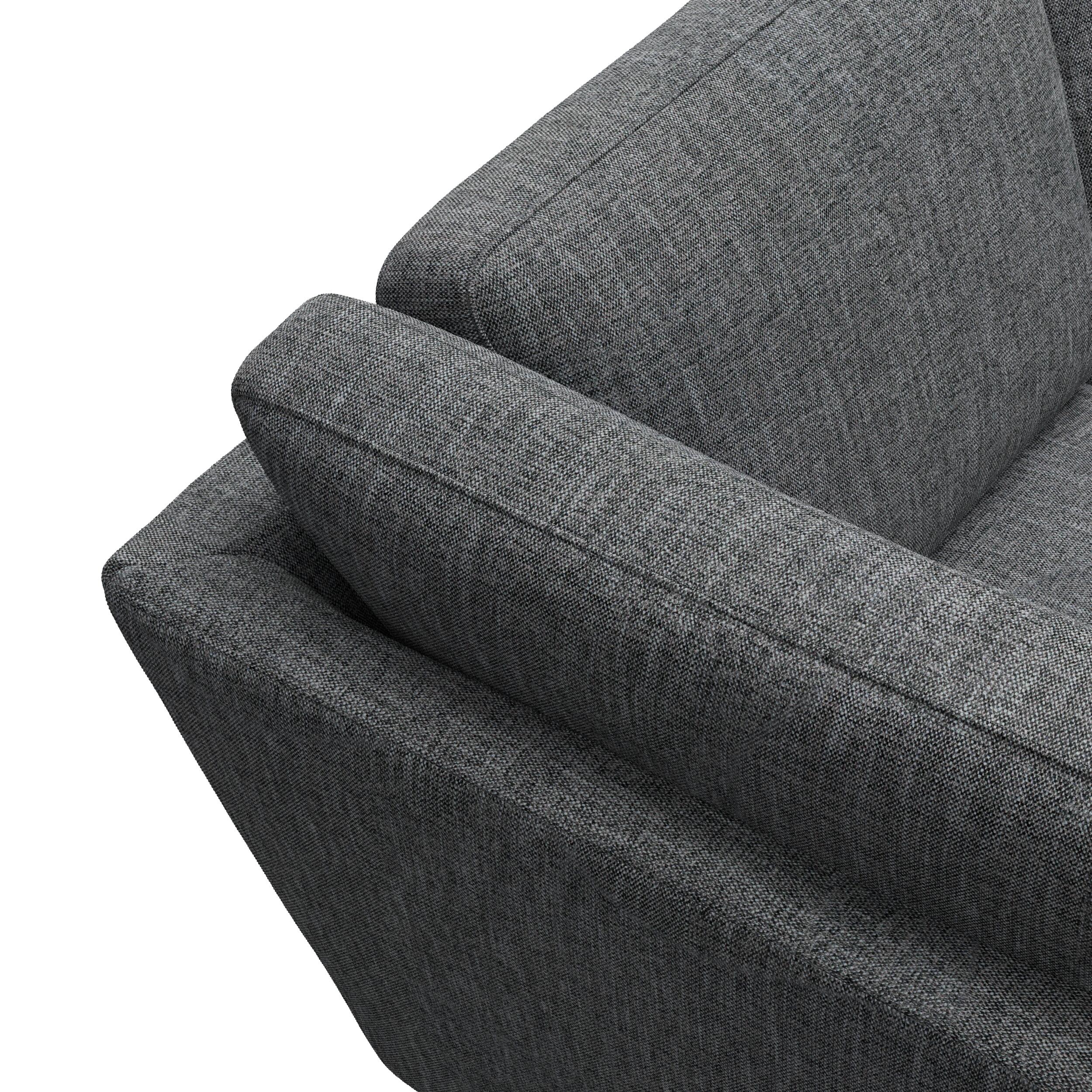 Timian vänstervänd hörnsoffa med puffavslutning 