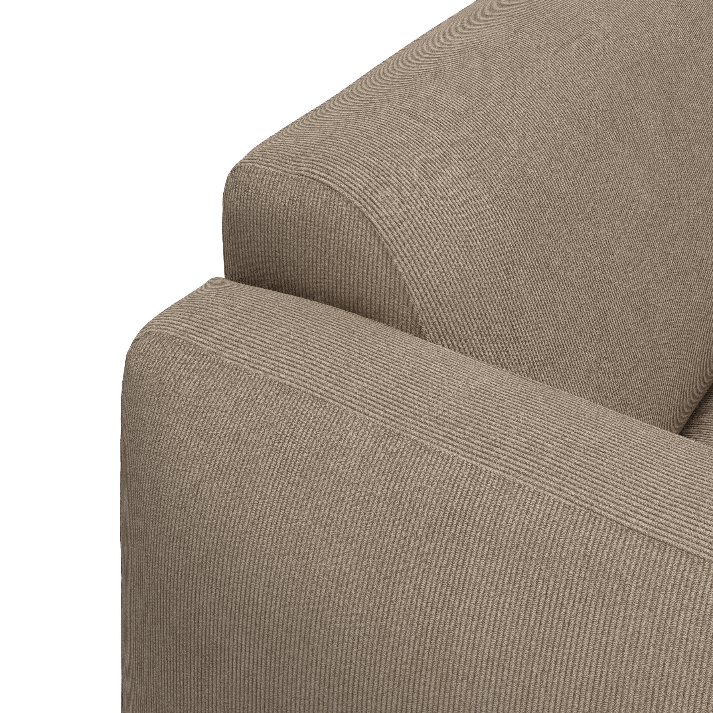 Parker högervänd soffa med schäslong 
