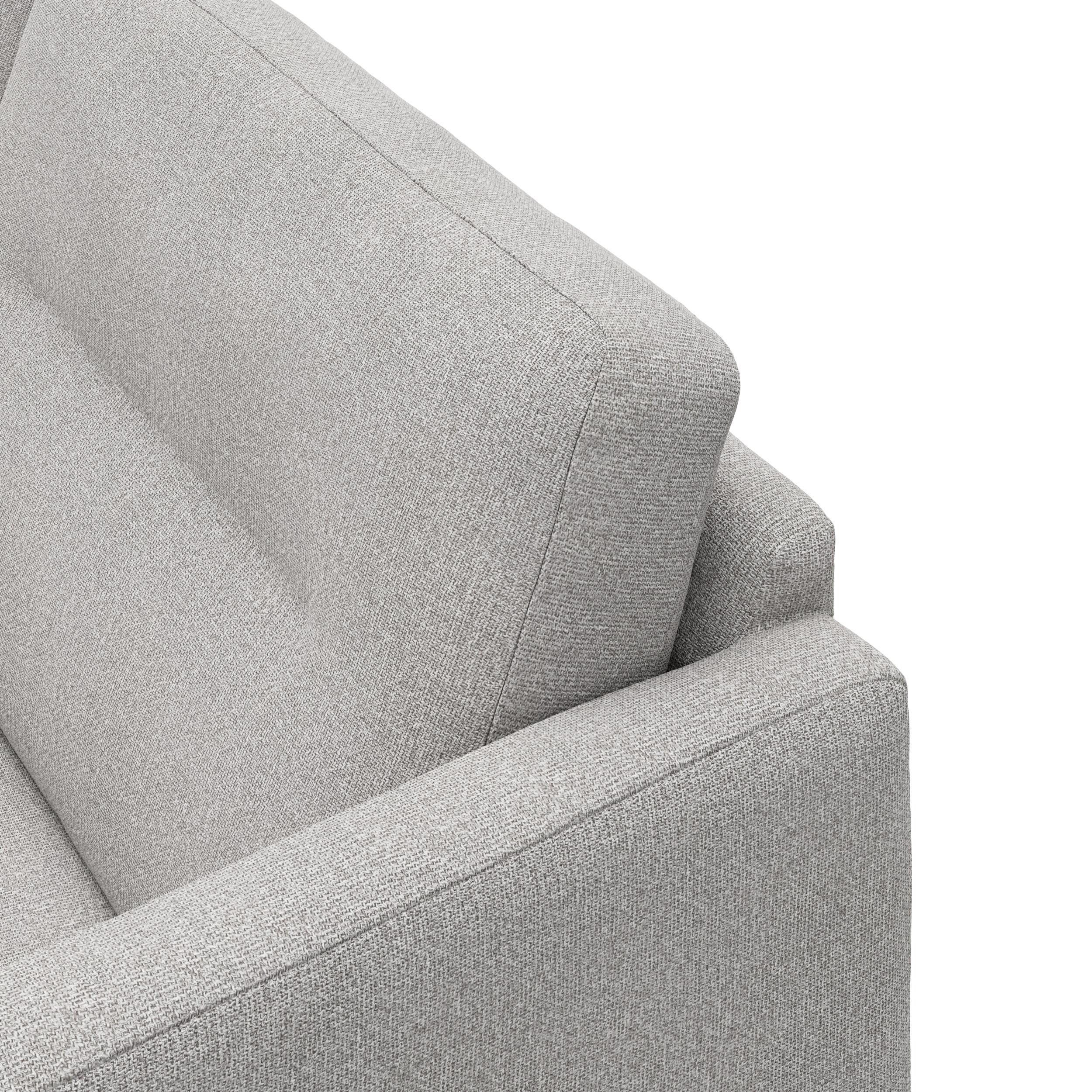 Larvik vänstervänd hörnsoffa med puffavslutning 