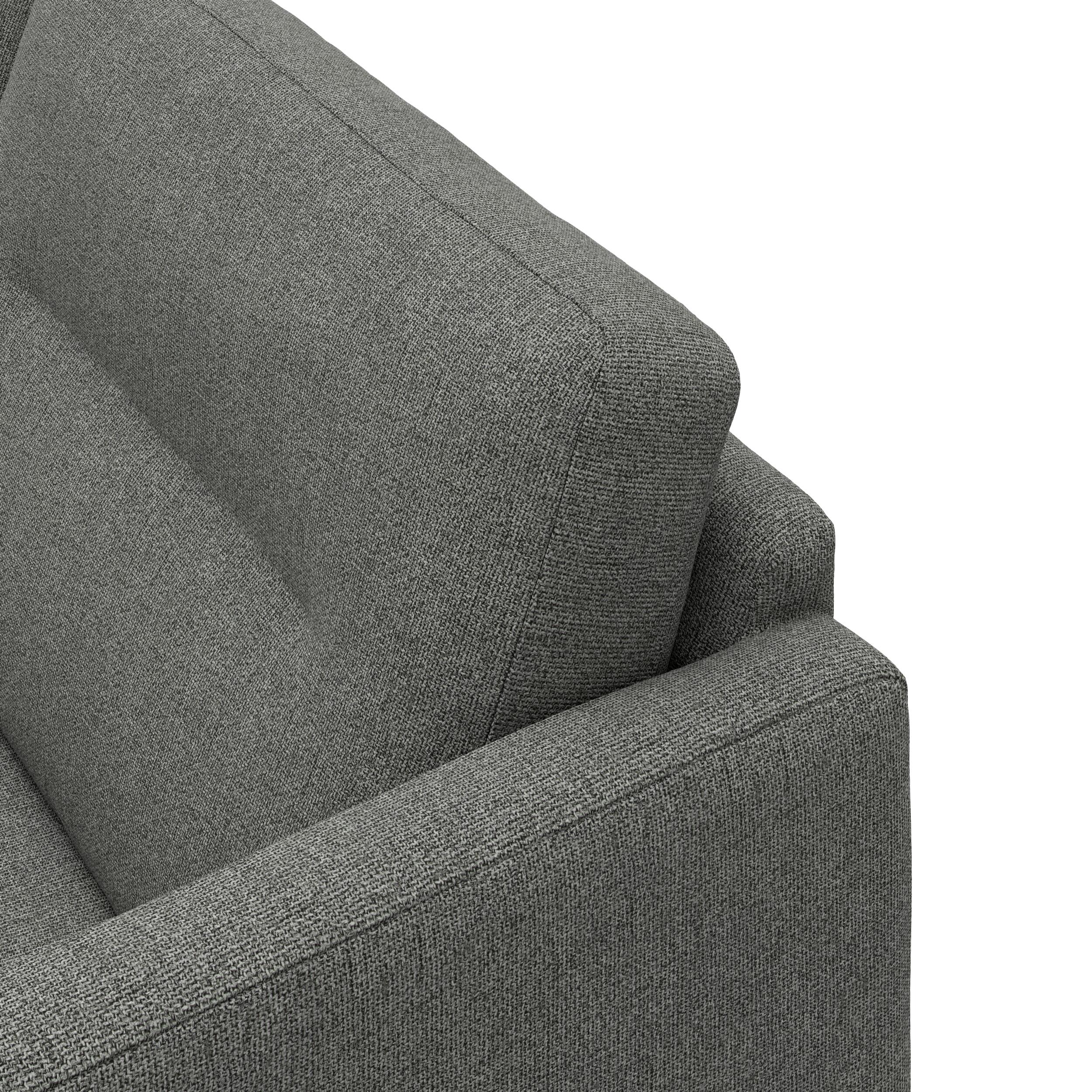 Larvik vänstervänd hörnsoffa med puffavslutning 