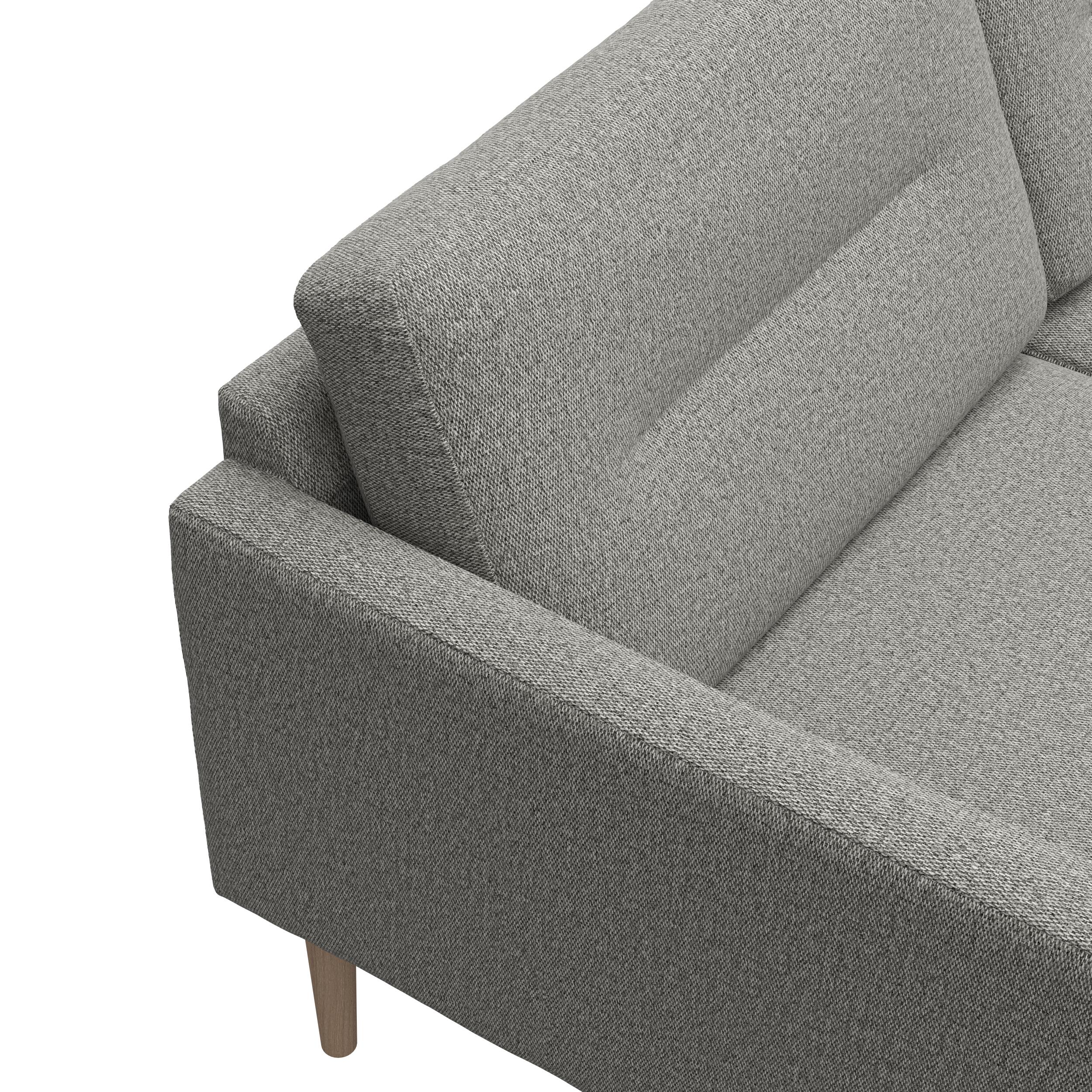 Larvik vänstervänd hörnsoffa med schäslong 