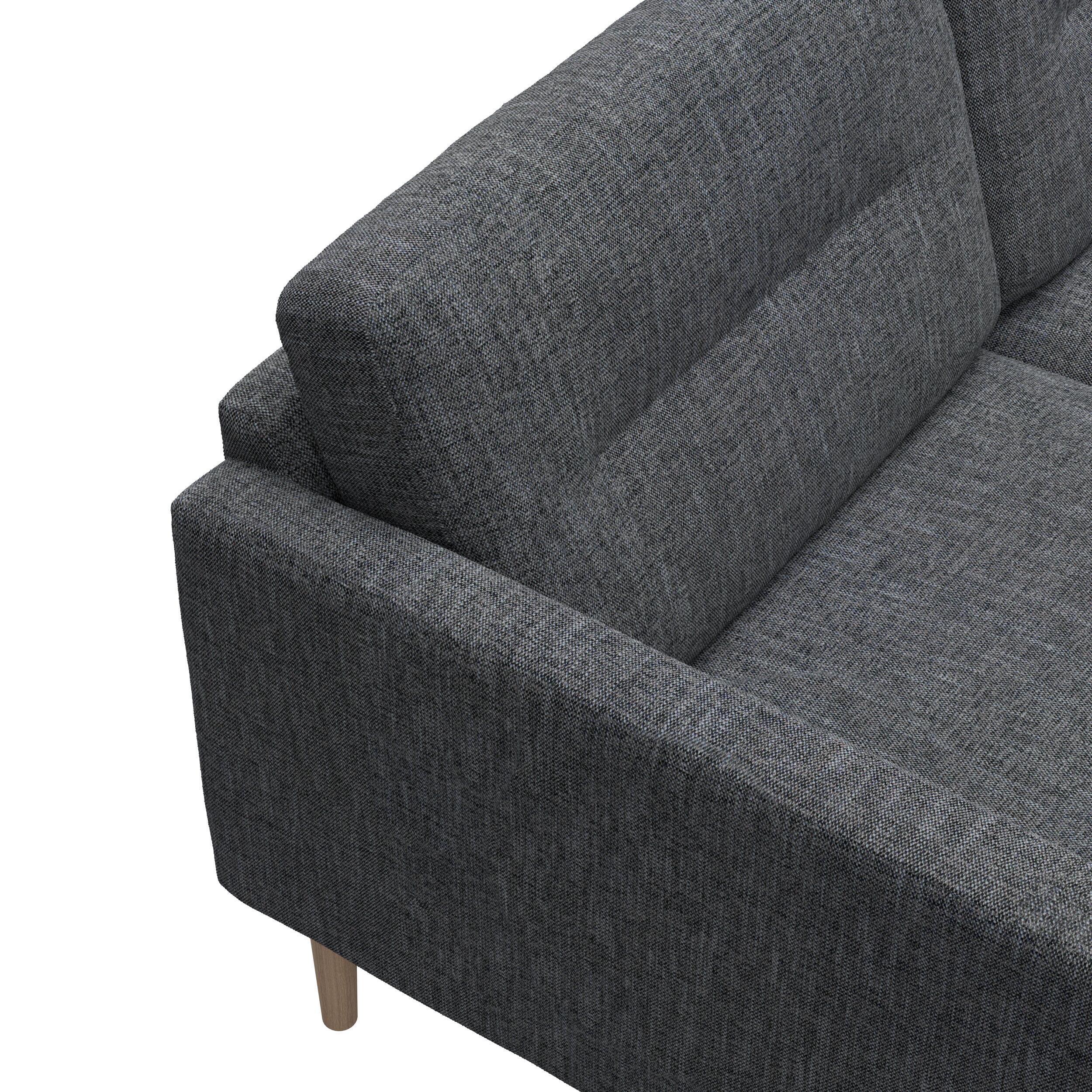 Larvik högervänd soffa med schäslong 