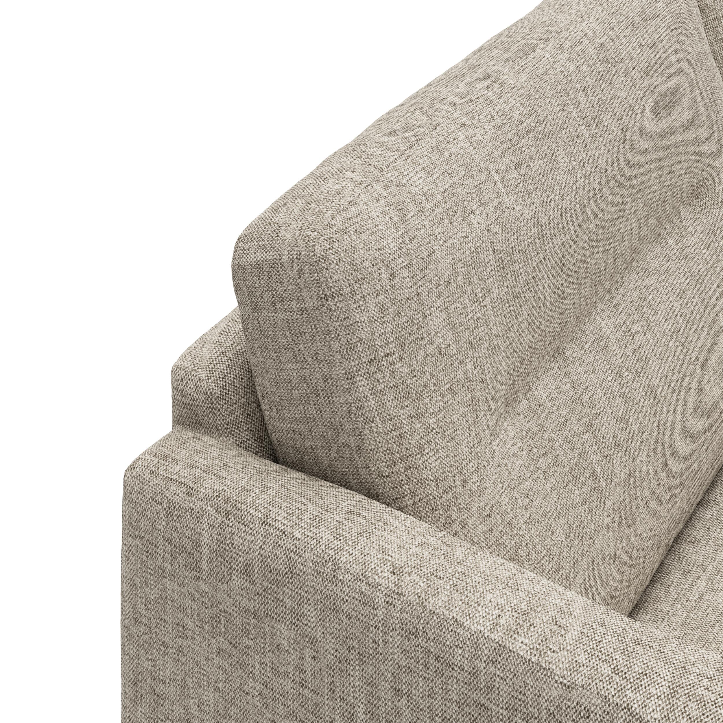 Larvik högervänd soffa med schäslong 