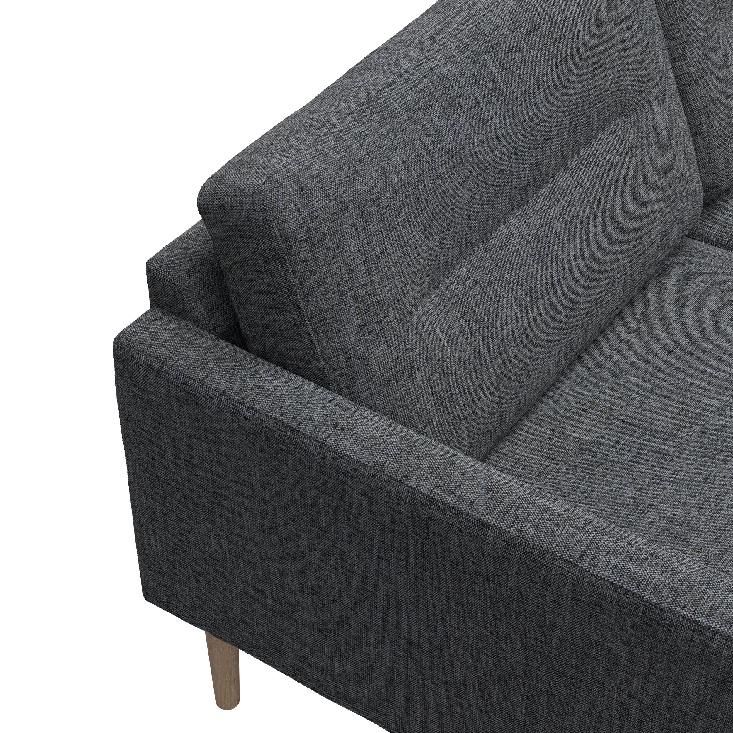 Larvik vänstervänd hörnsoffa med schäslong 