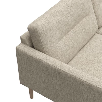 Larvik vänstervänd hörnsoffa med schäslong