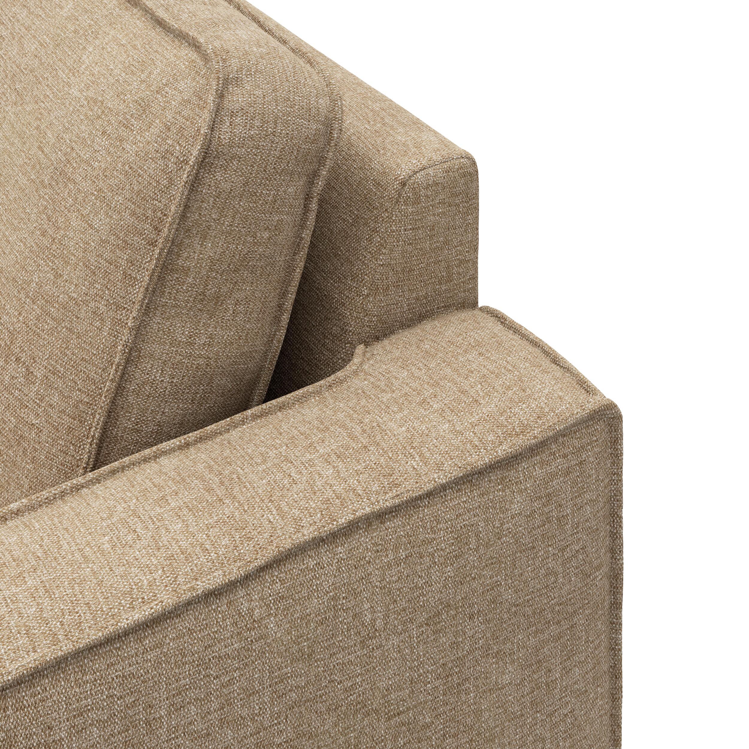 Scott vänstervänd hörnsoffa med puffavslutning 