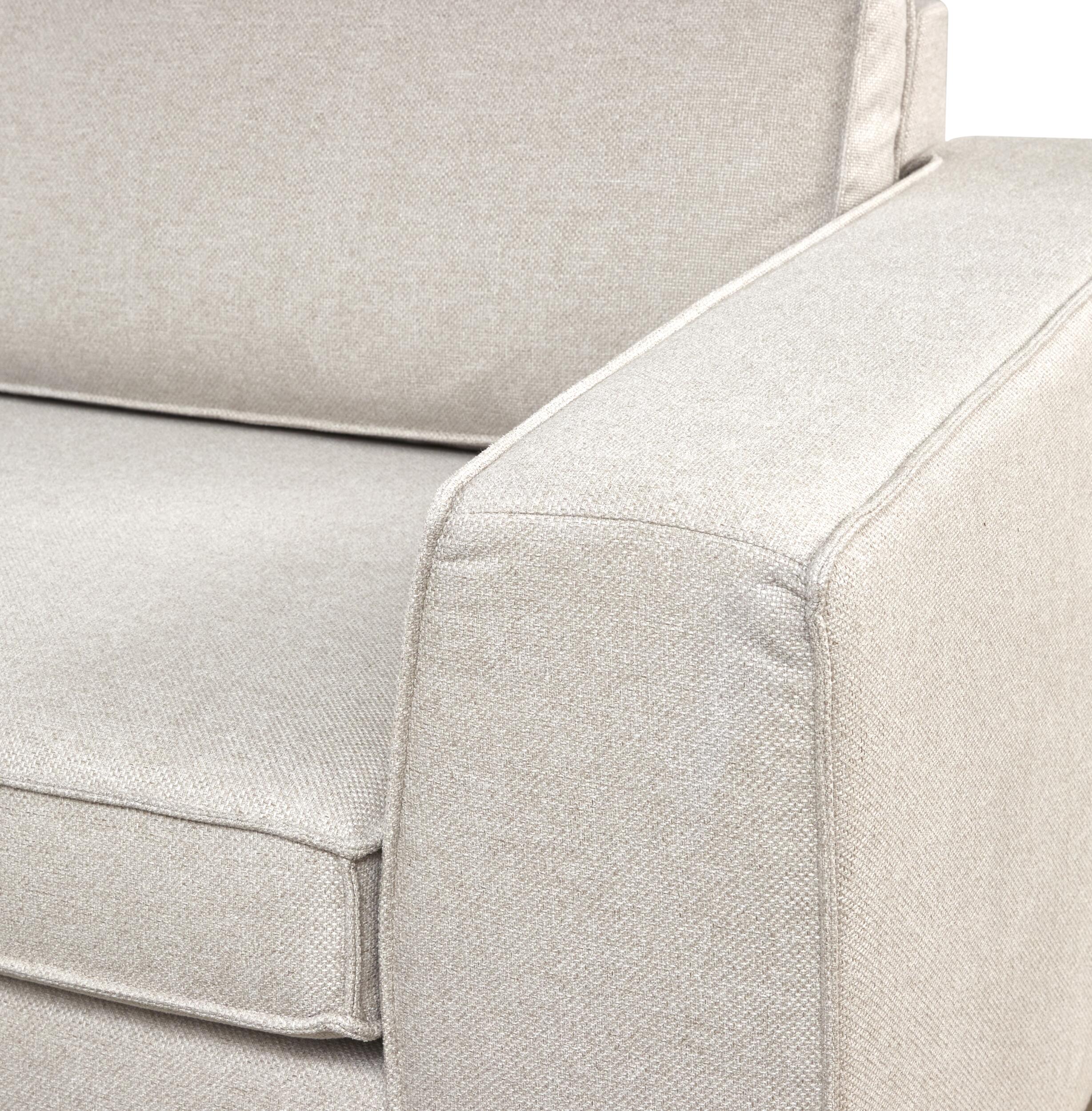 Runar vänstervänd hörnsoffa med puffavslutning 