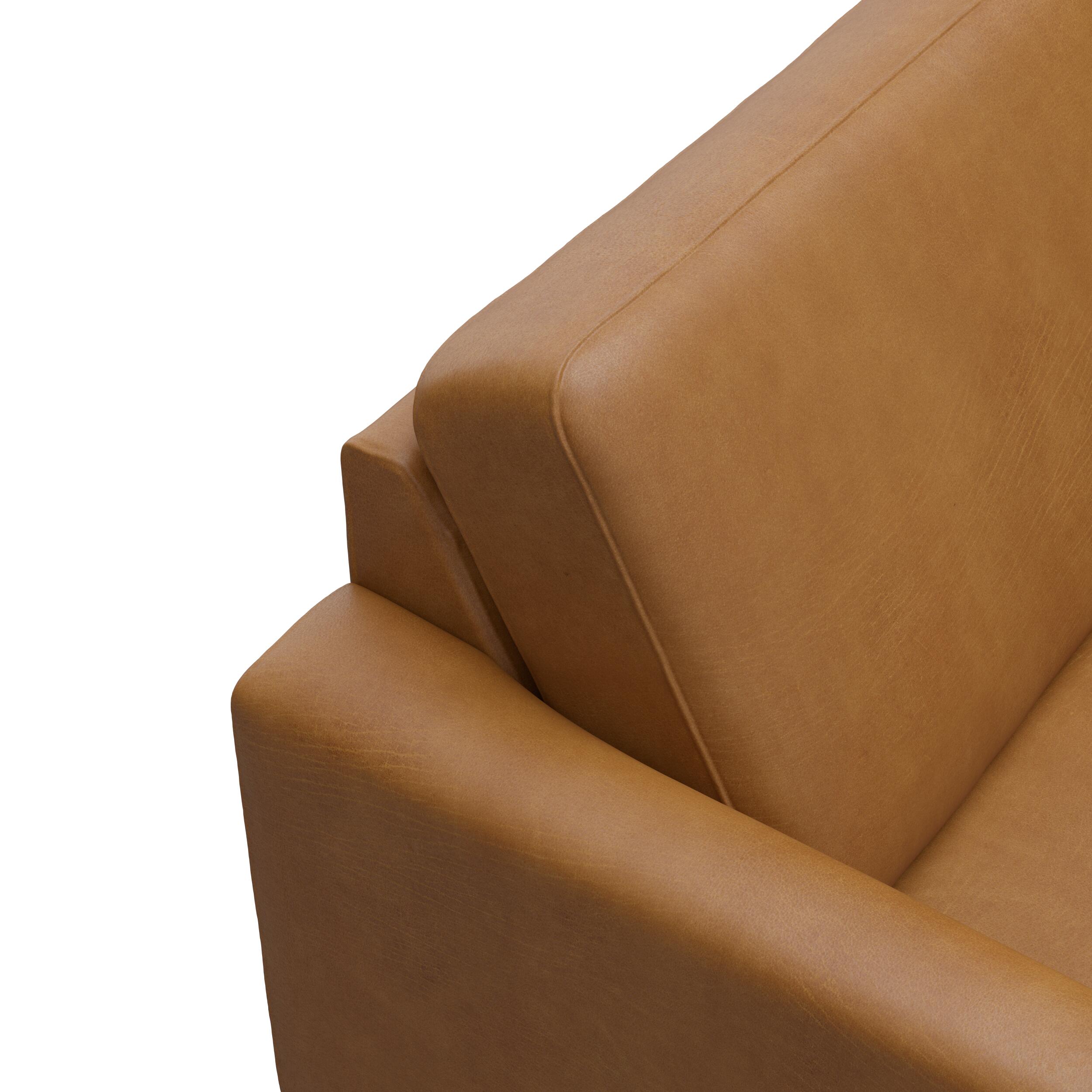 Linea högervänd hörnsoffa med puffavslutning 