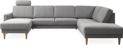 Linea vänstervänd hörnsoffa med schäslong