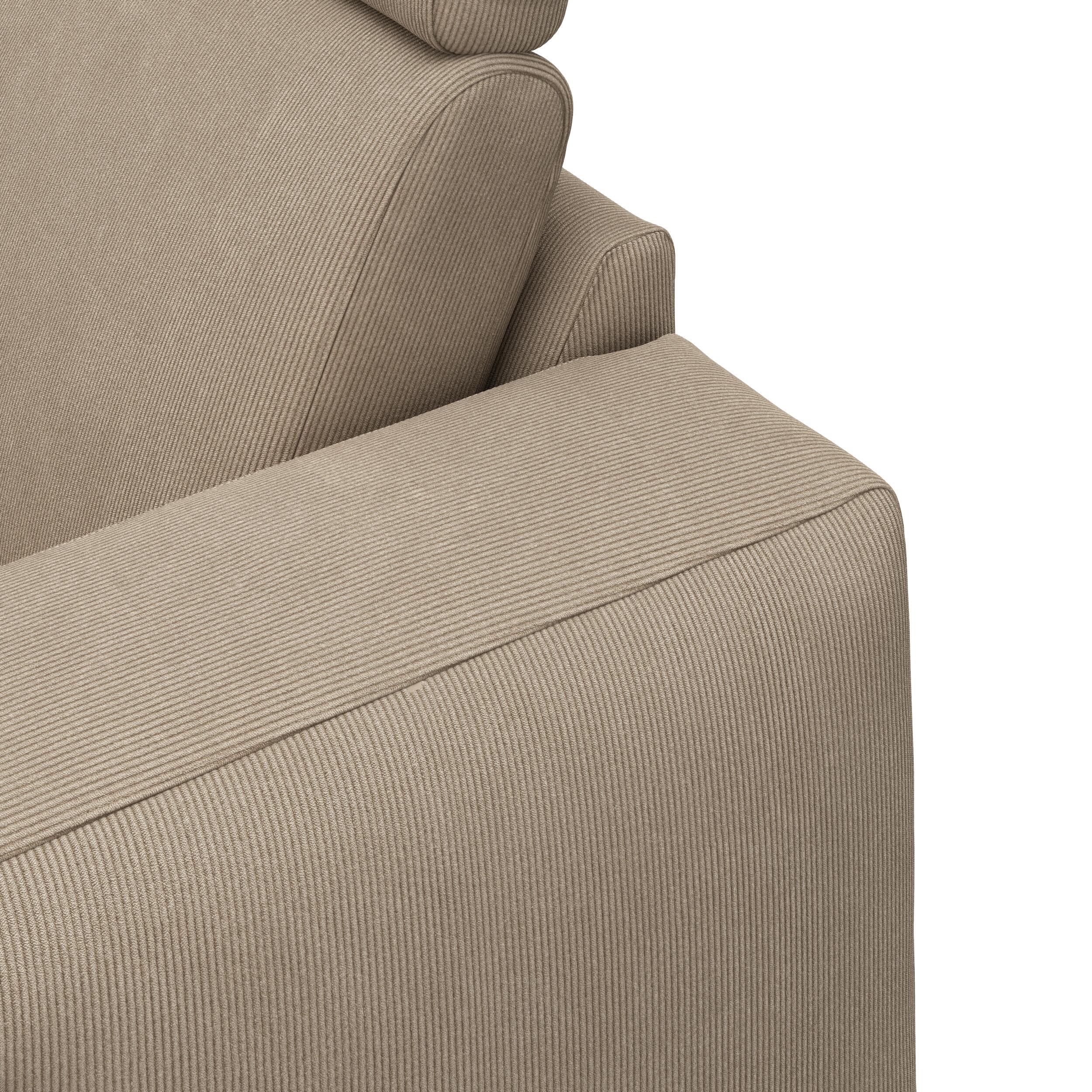 Remus vänstervänd soffa med divan 