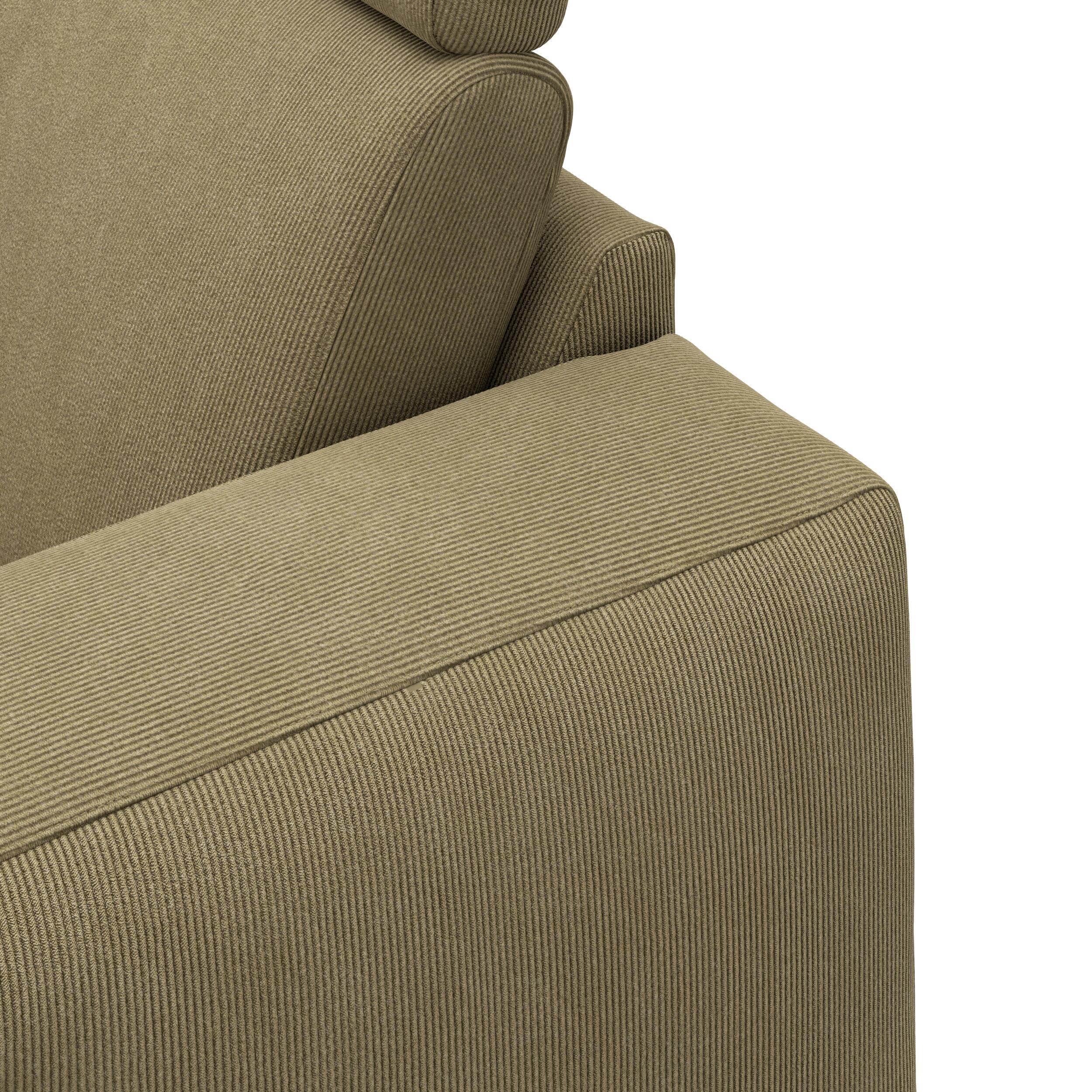 Remus vänstervänd soffa med divan 