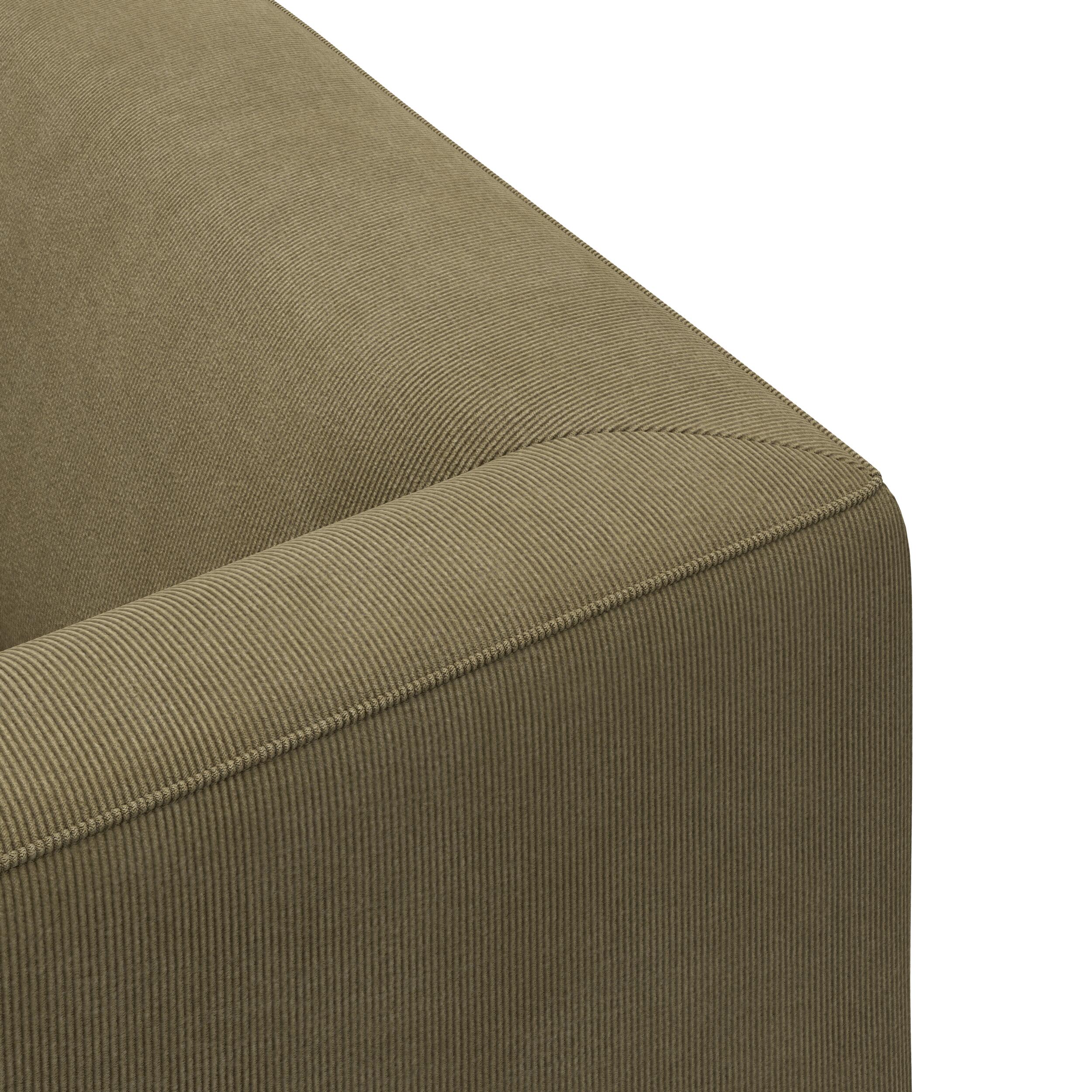 Teron vänstervänd soffa med divan 