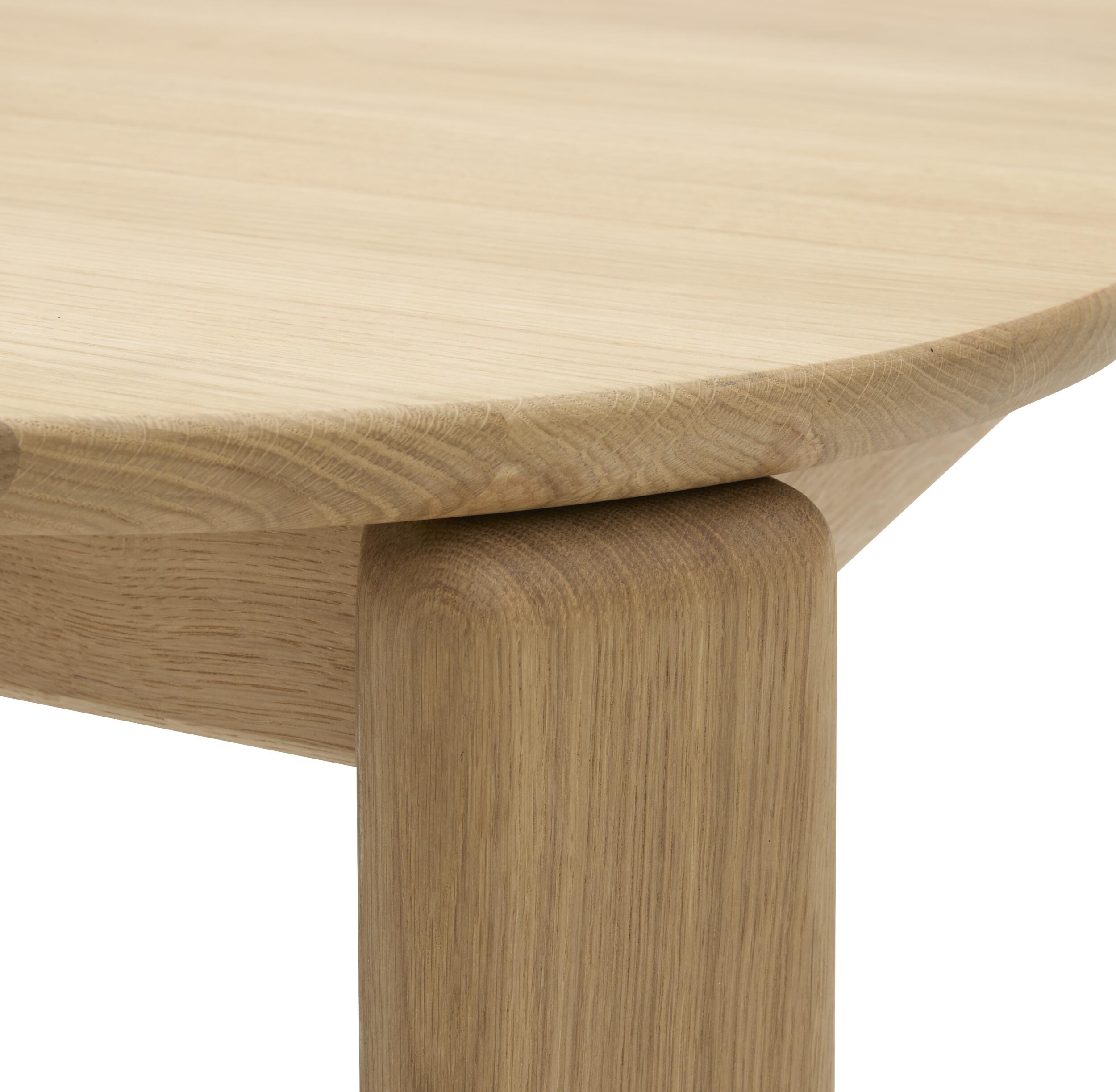 Ovalis Matbord 220 x 100 x 75 cm 