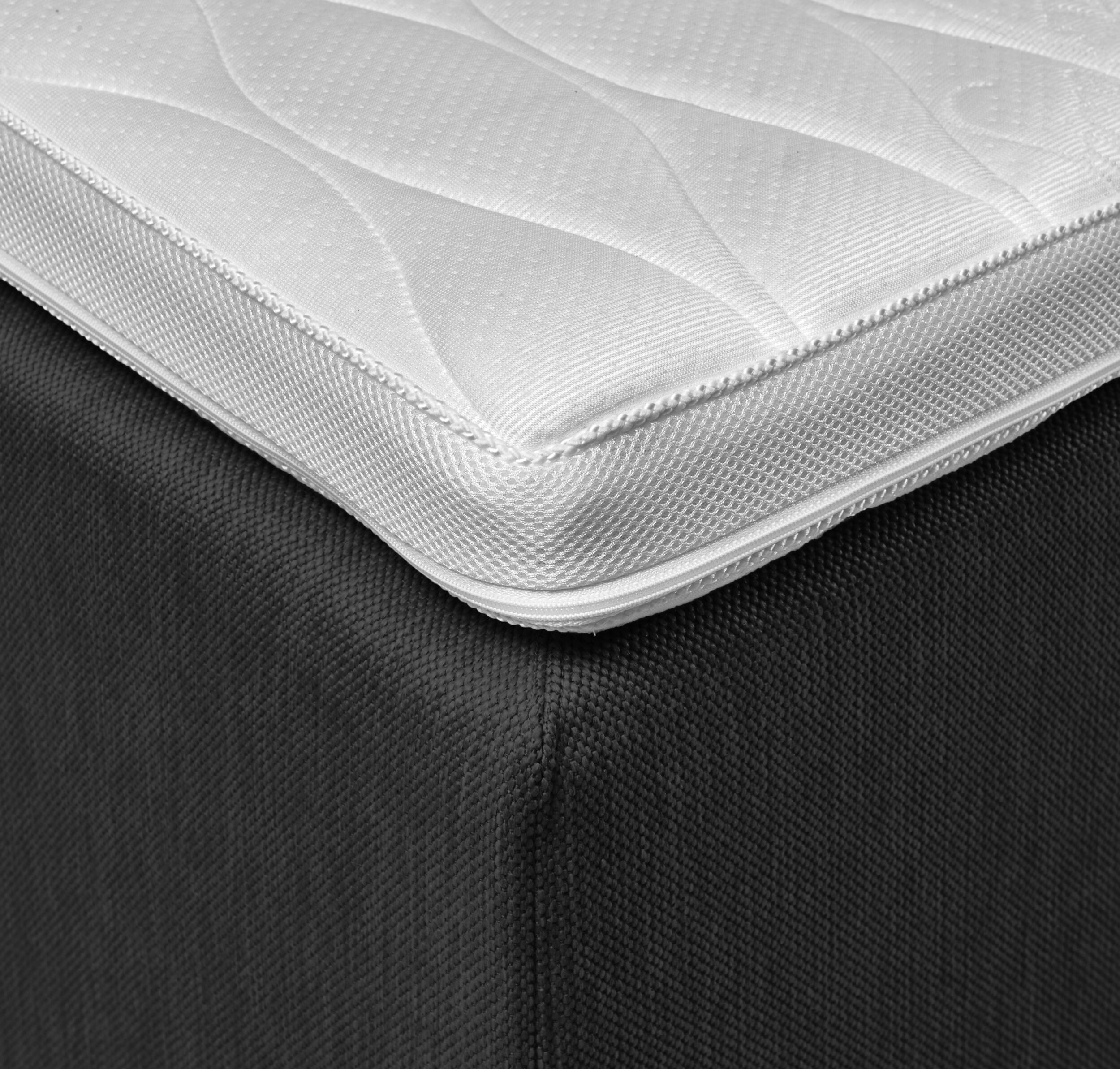 Nocturne Exclusive Ocean Inkl. 6 cm Exclusive Svanenmärkt bäddmadrass, 180 x 210 cm resårbotten med hel klädsel