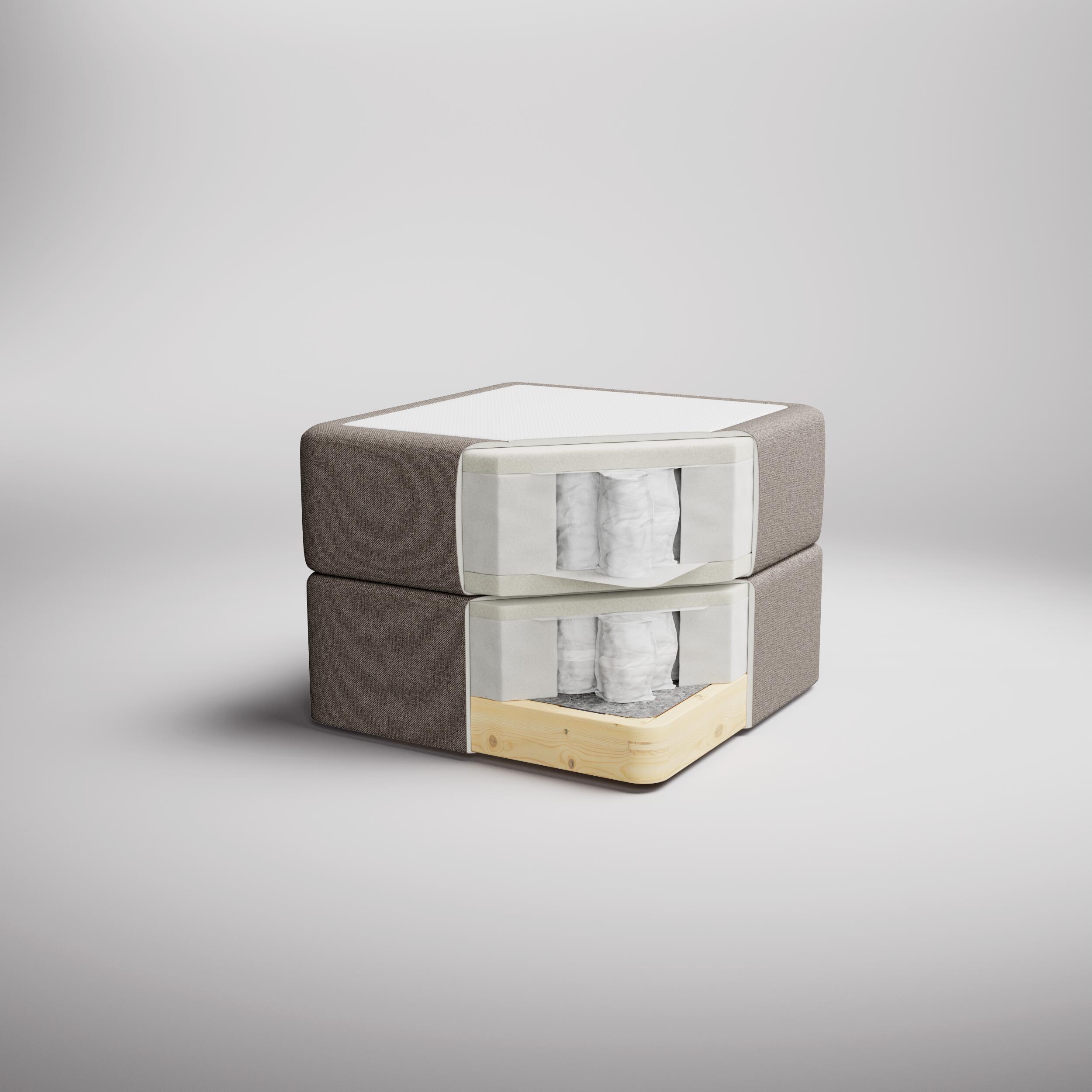 Nocturne Elegant kontinentalsäng 160 x 200 cm 