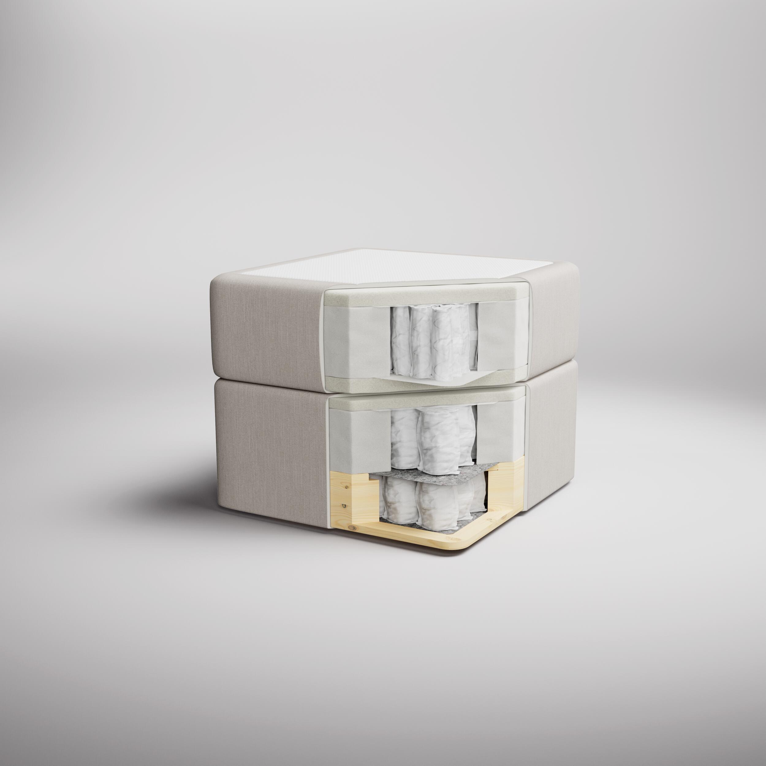 Nocturne Exclusive Plus kontinentalsäng 140 x 200 cm 