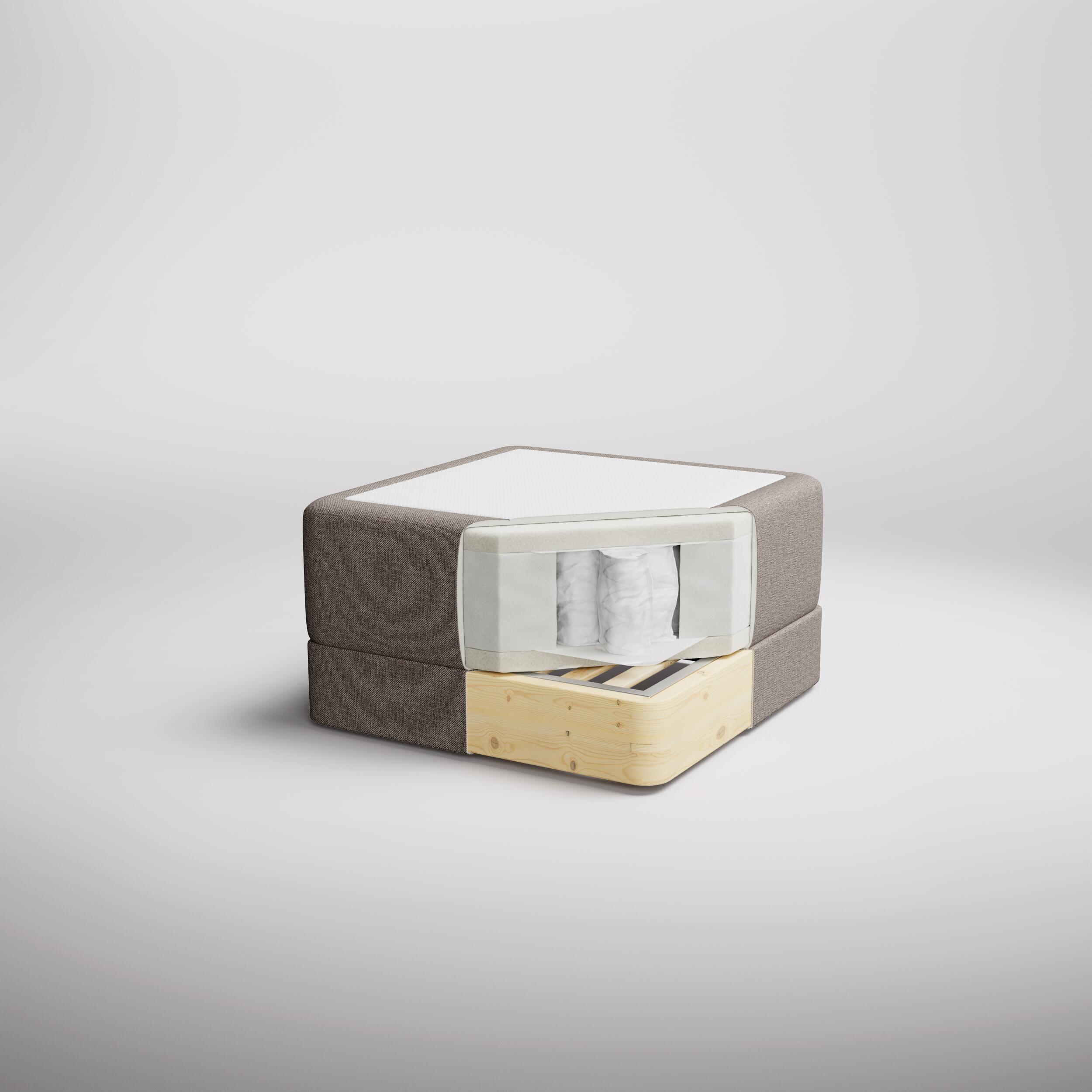 Nocturne Elegant ställbar säng 180 x 200 cm 