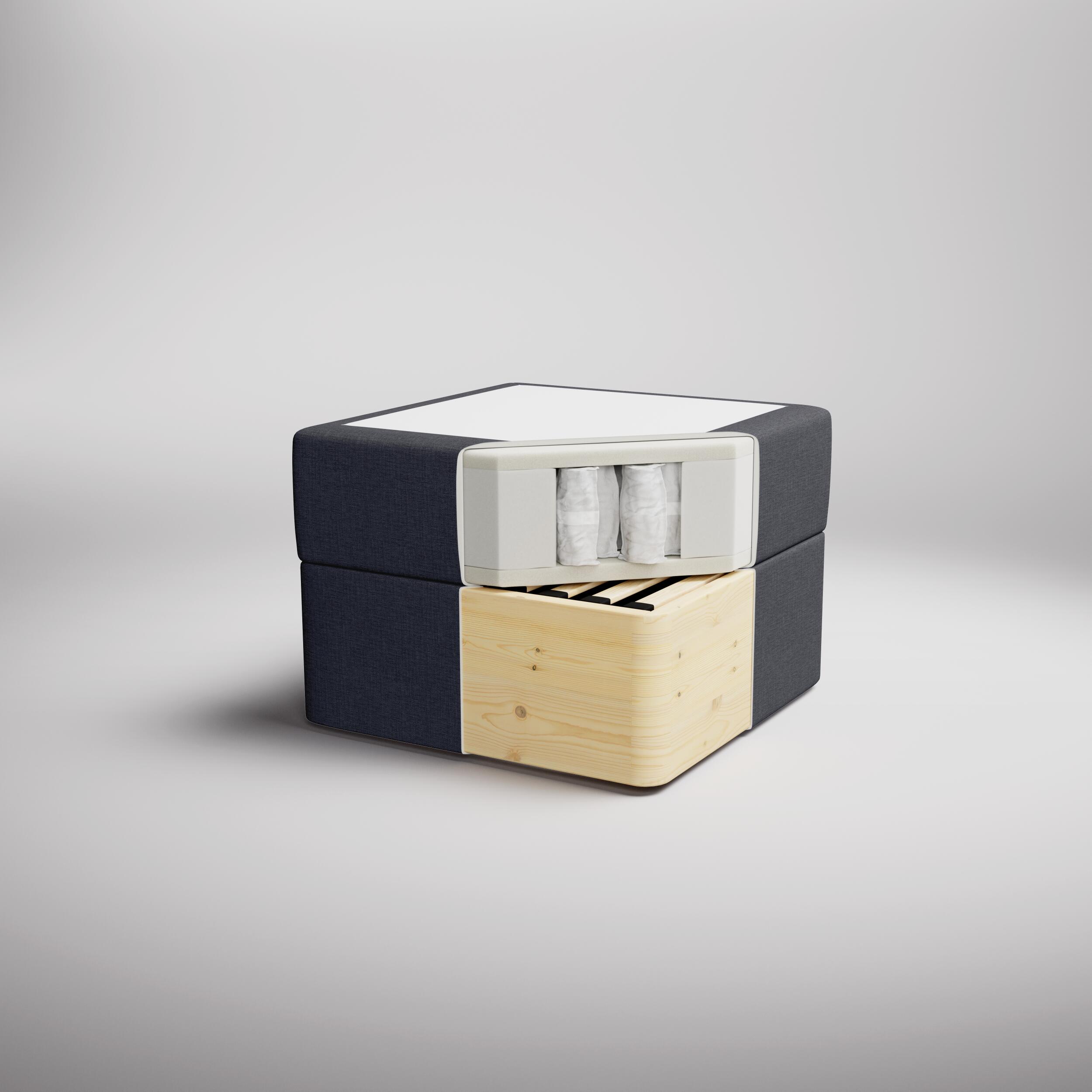 Wonderland 412 W8 ställbar säng 90 x 200 cm 