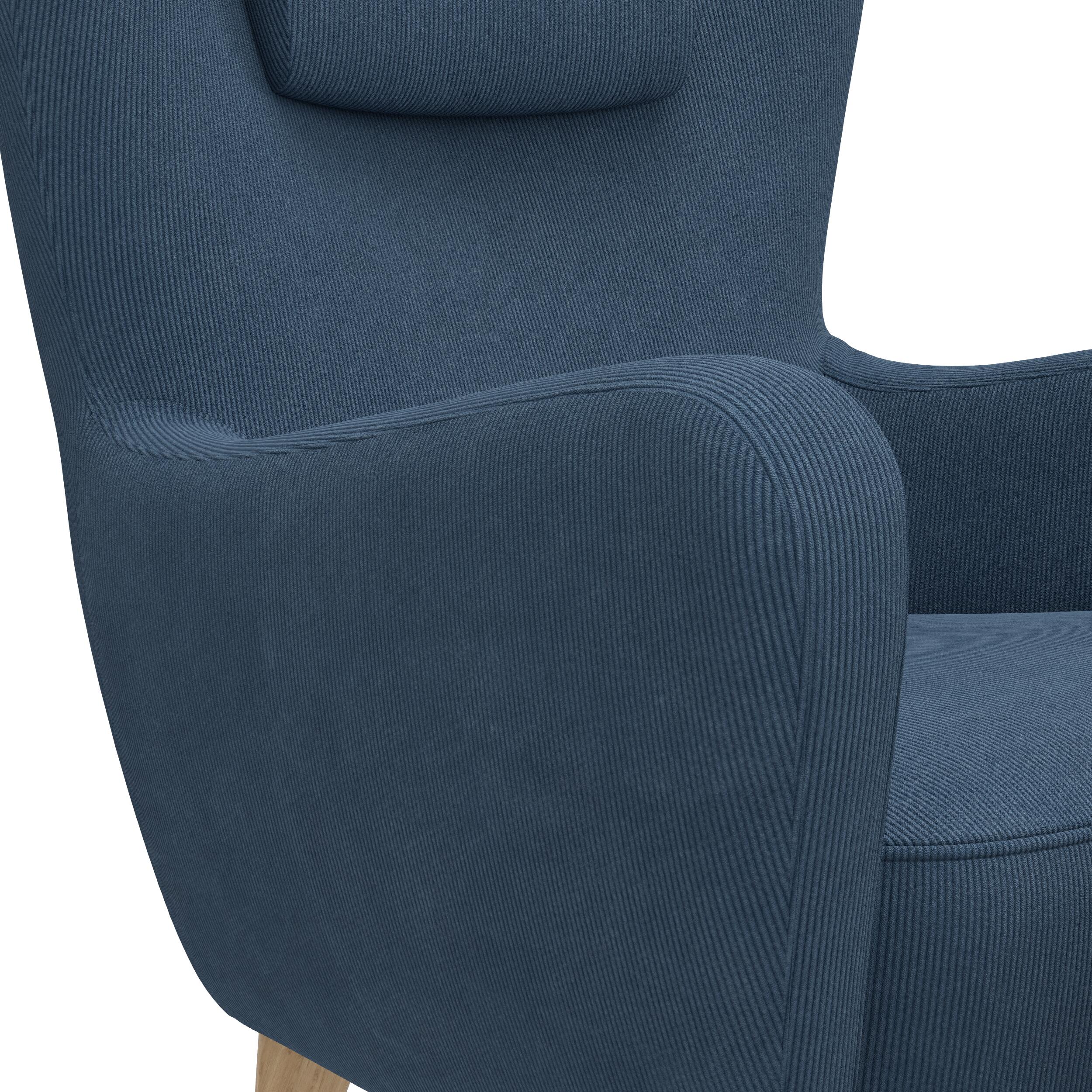 Elena fåtölj & fotpall 