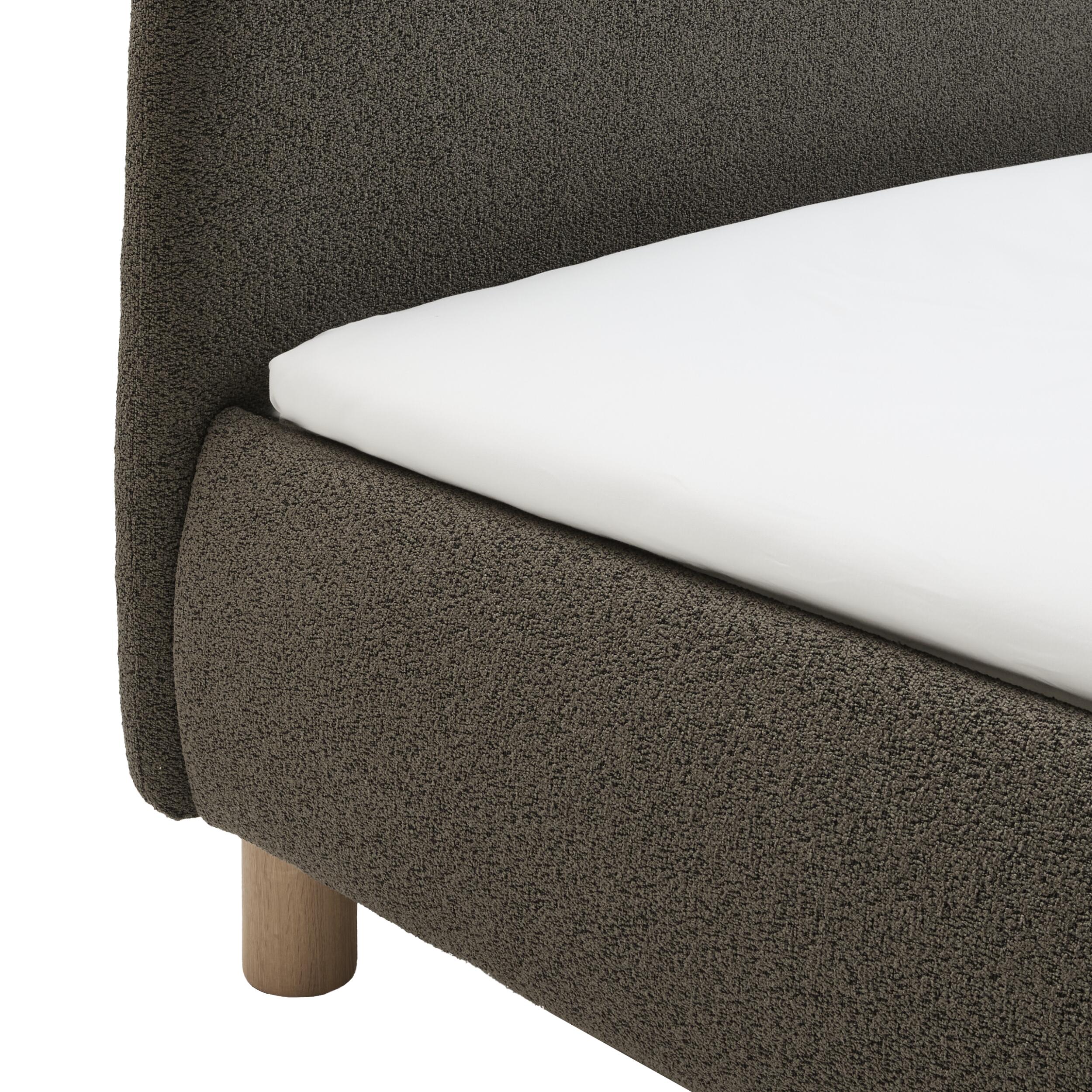 Balgur Inklusive Balgur-madrass, Plain huvudgavel och sängben