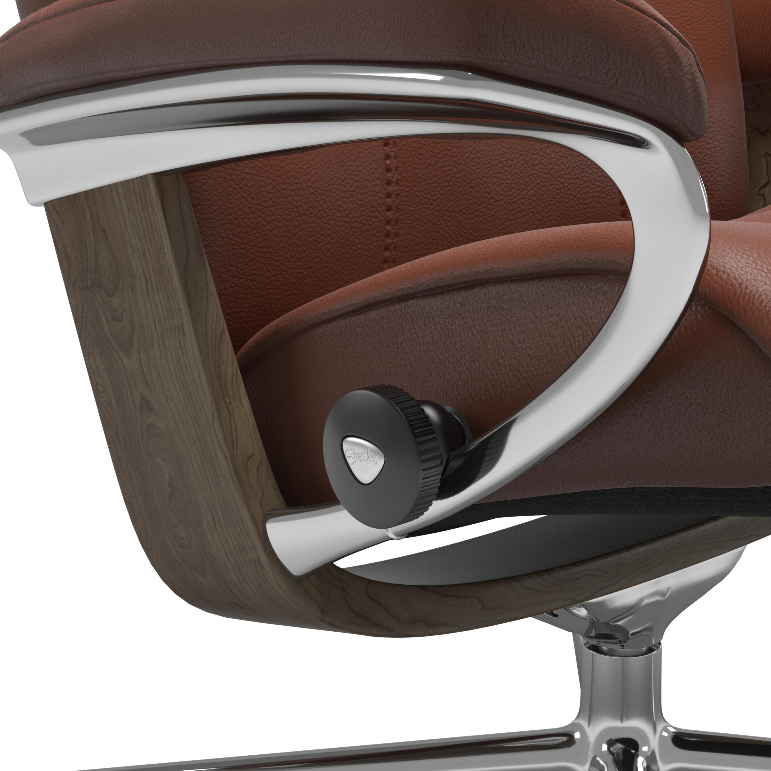 Stressless Consul S fåtölj & fotpall 