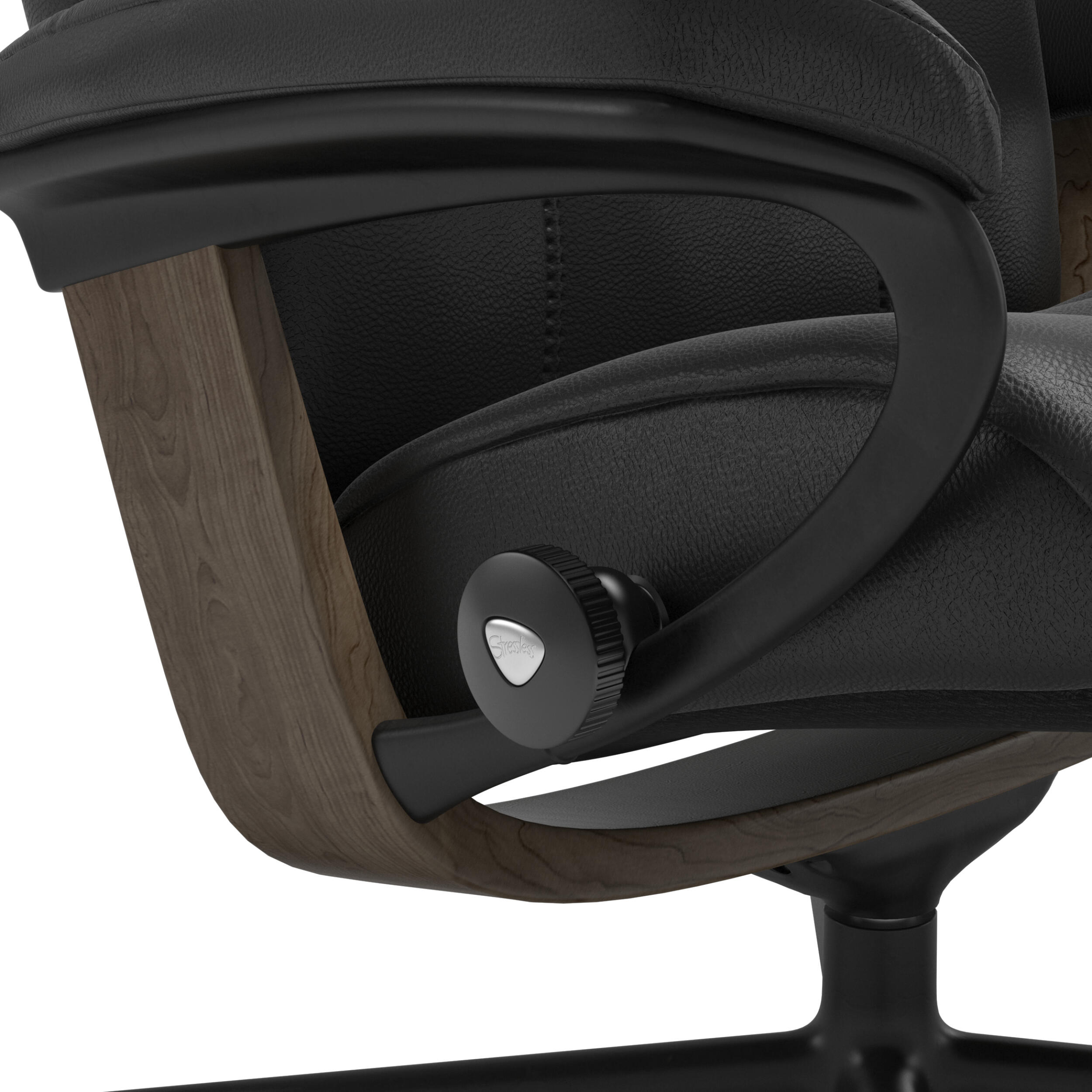 Stressless Consul S fåtölj & fotpall 