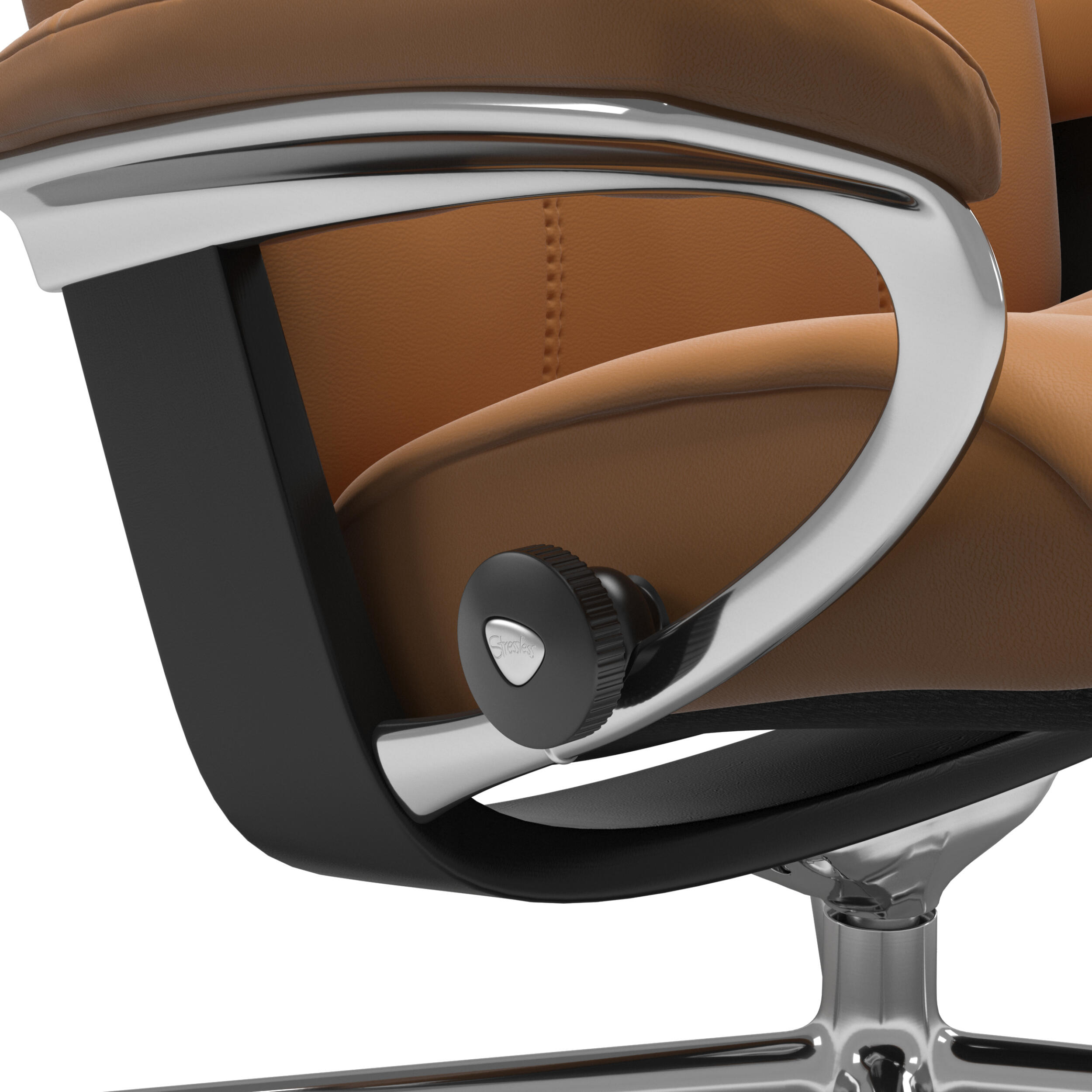 Stressless Consul S fåtölj & fotpall 