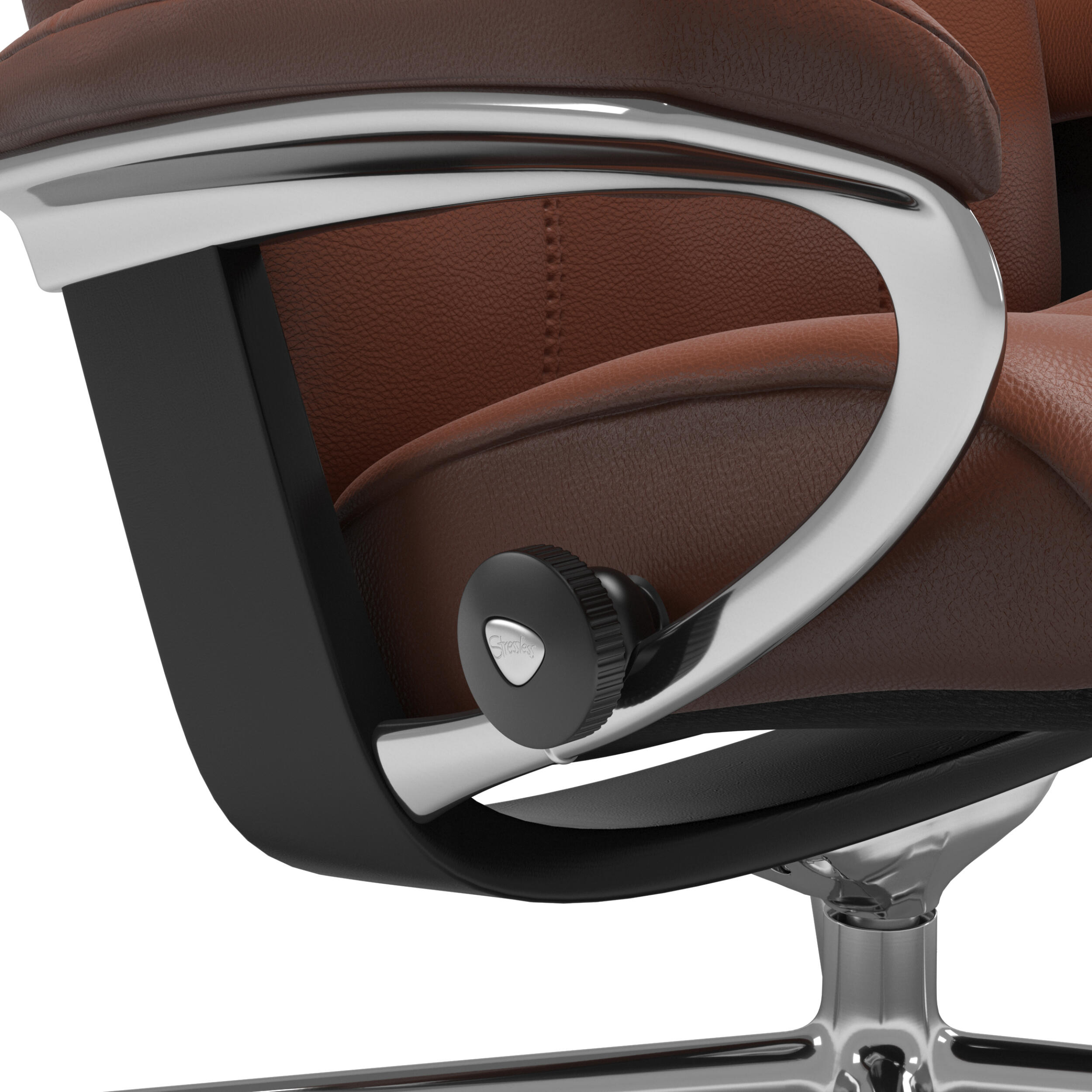 Stressless Consul S fåtölj & fotpall 