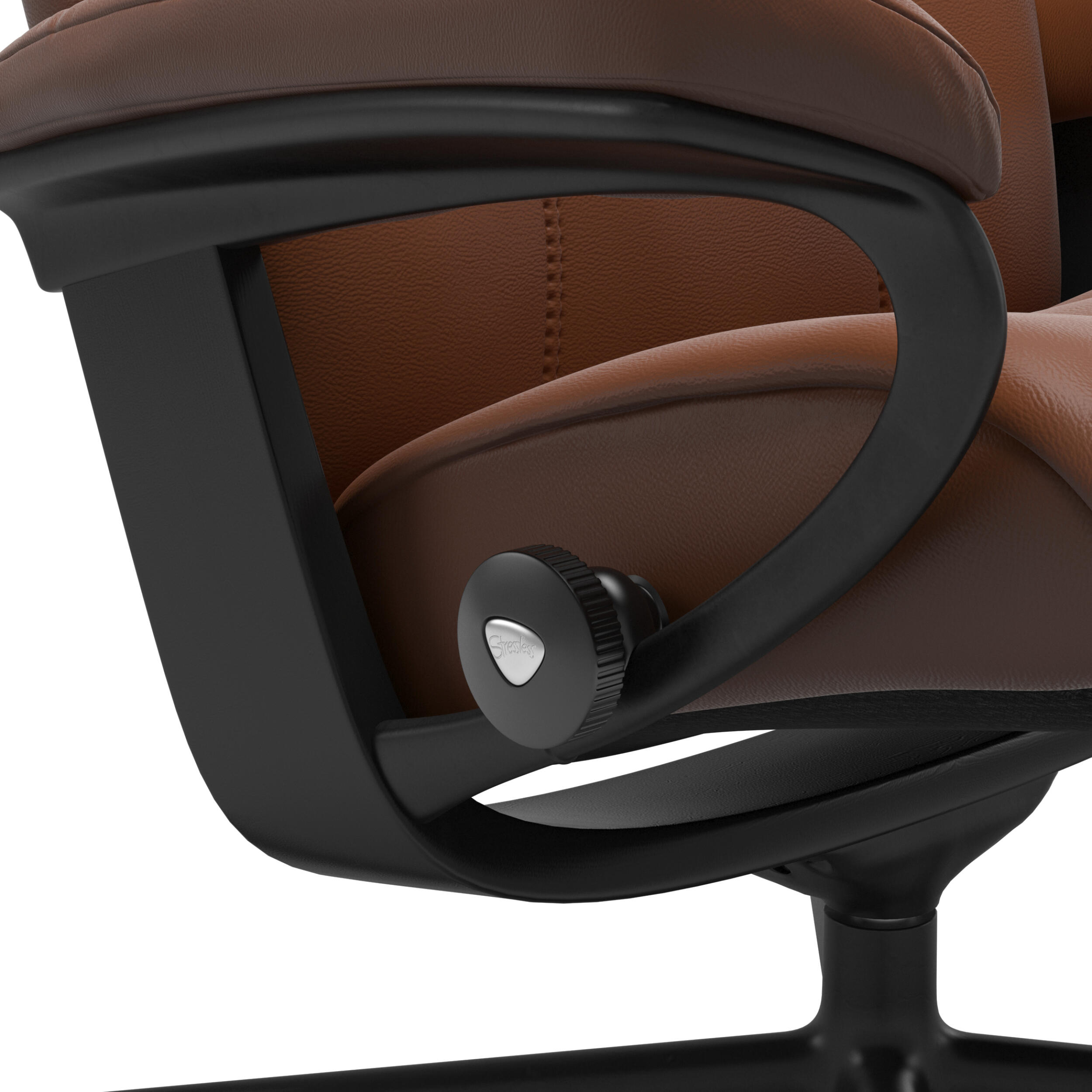 Stressless Consul S fåtölj & fotpall 