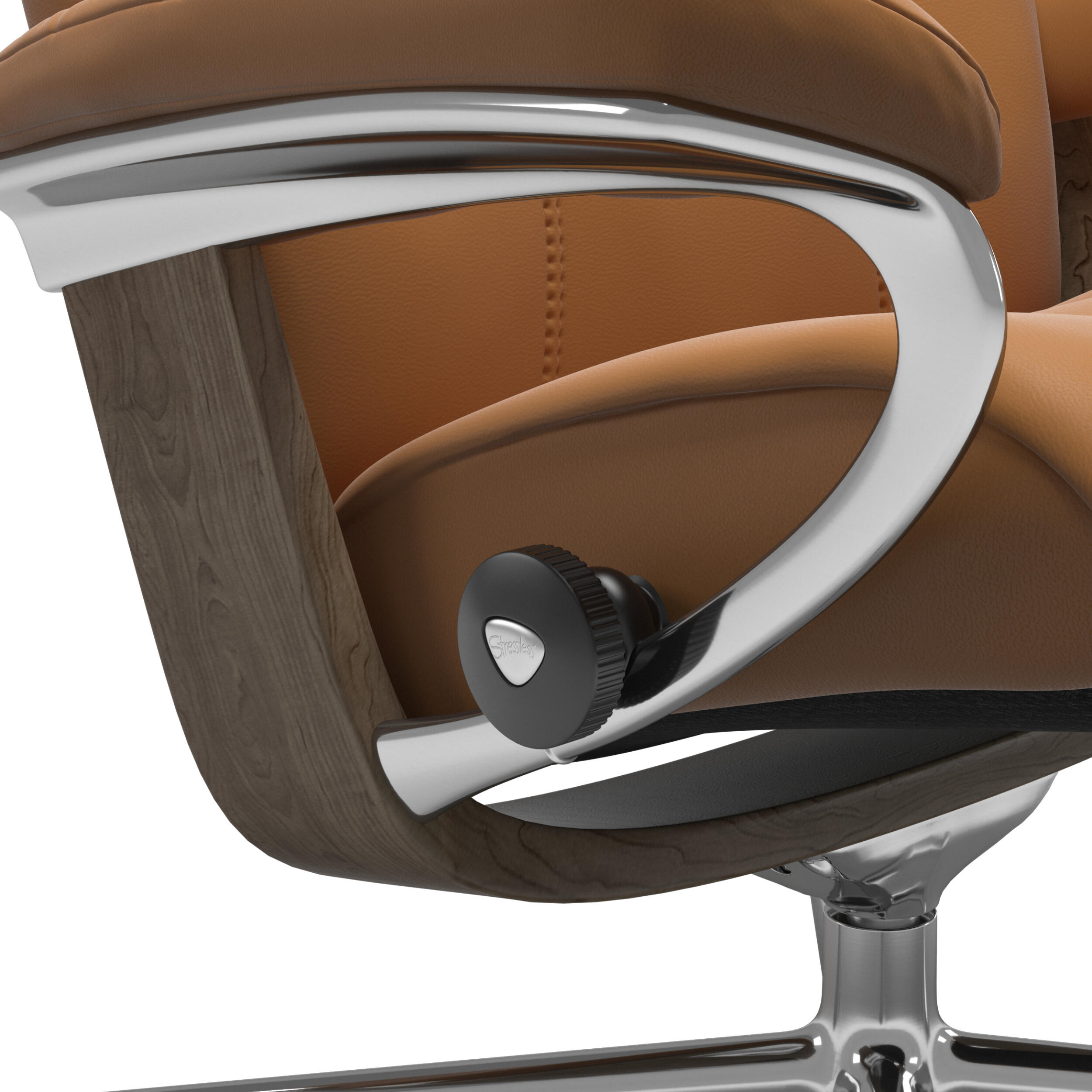 Stressless Consul L fåtölj & fotpall 