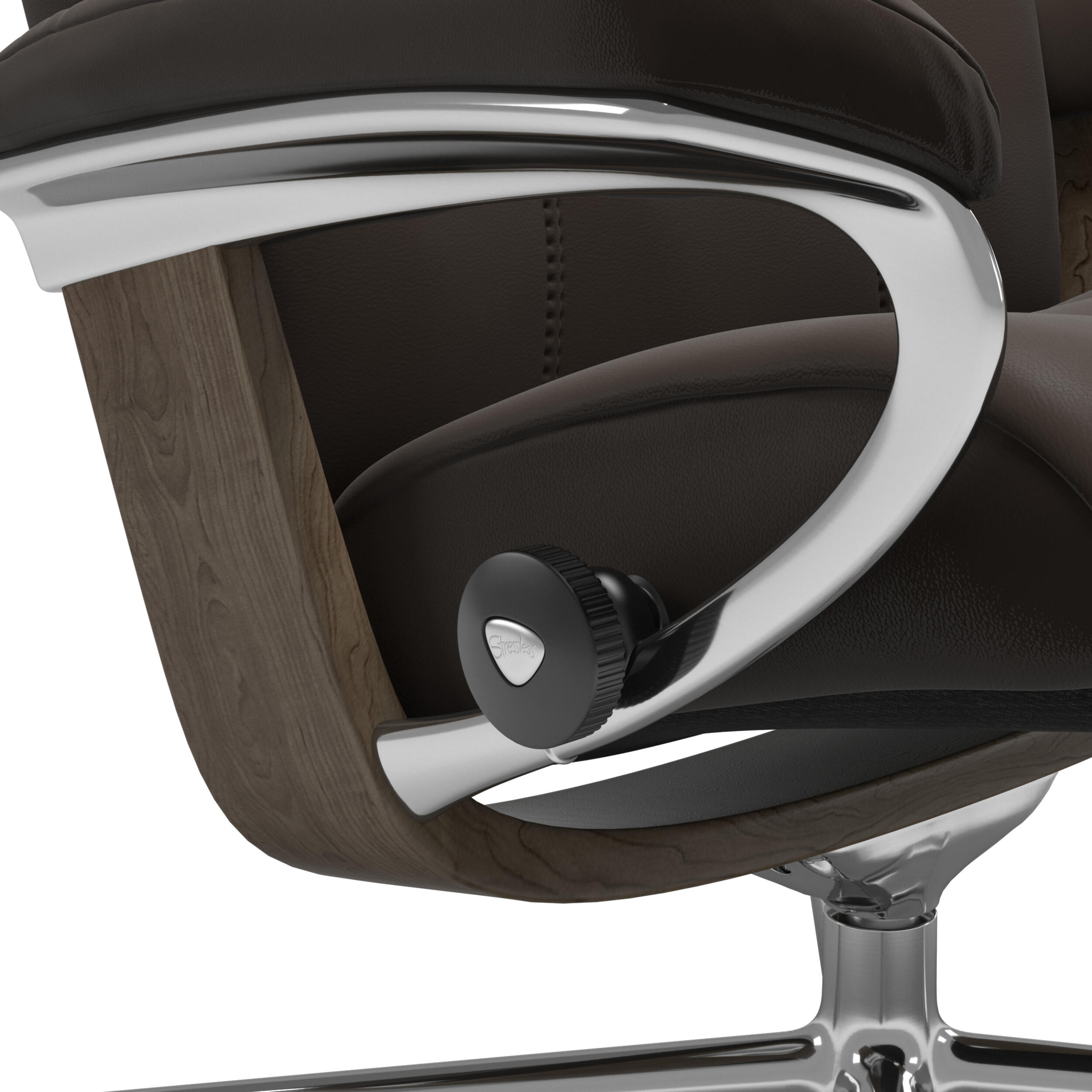 Stressless Consul L fåtölj & fotpall 