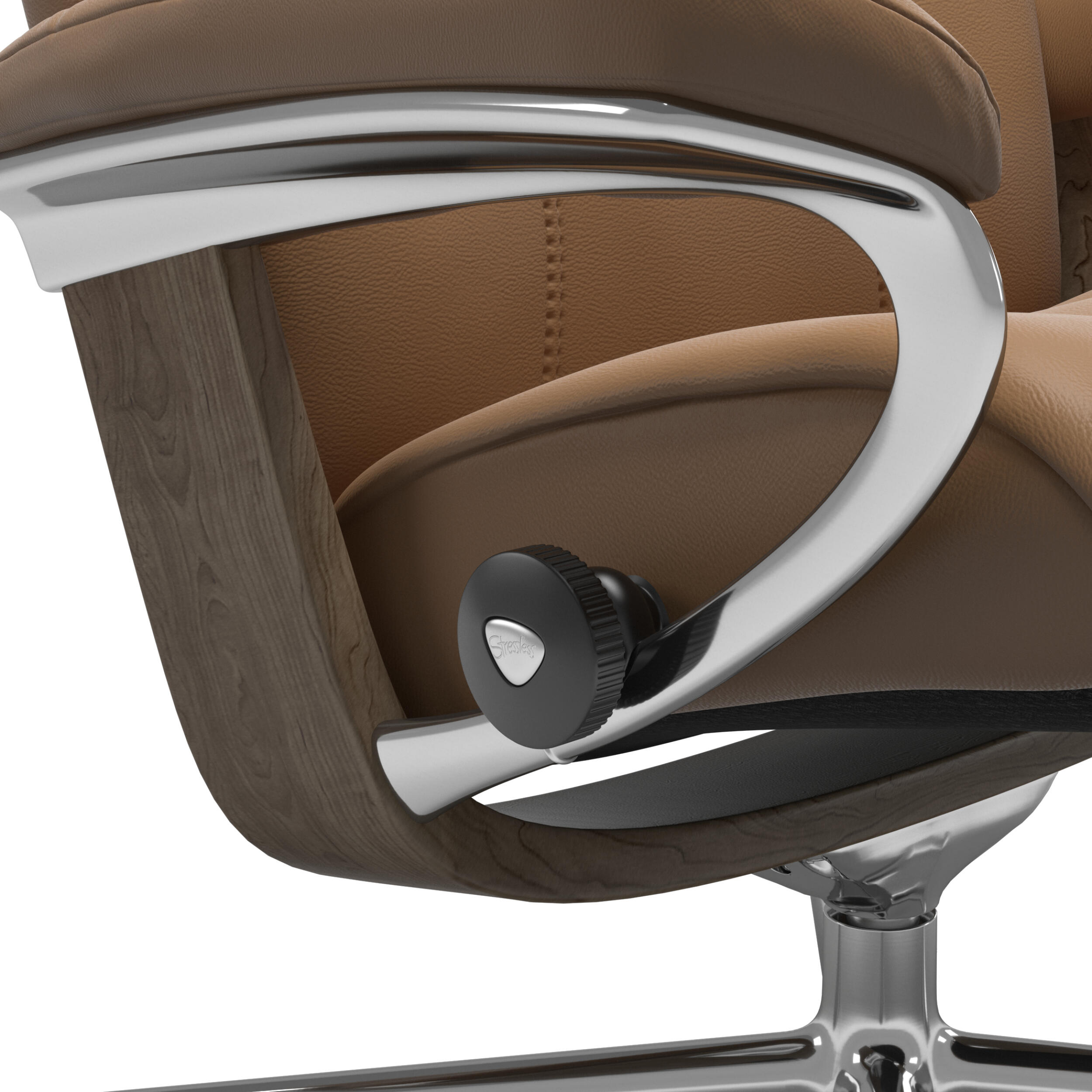 Stressless Consul L fåtölj & fotpall 