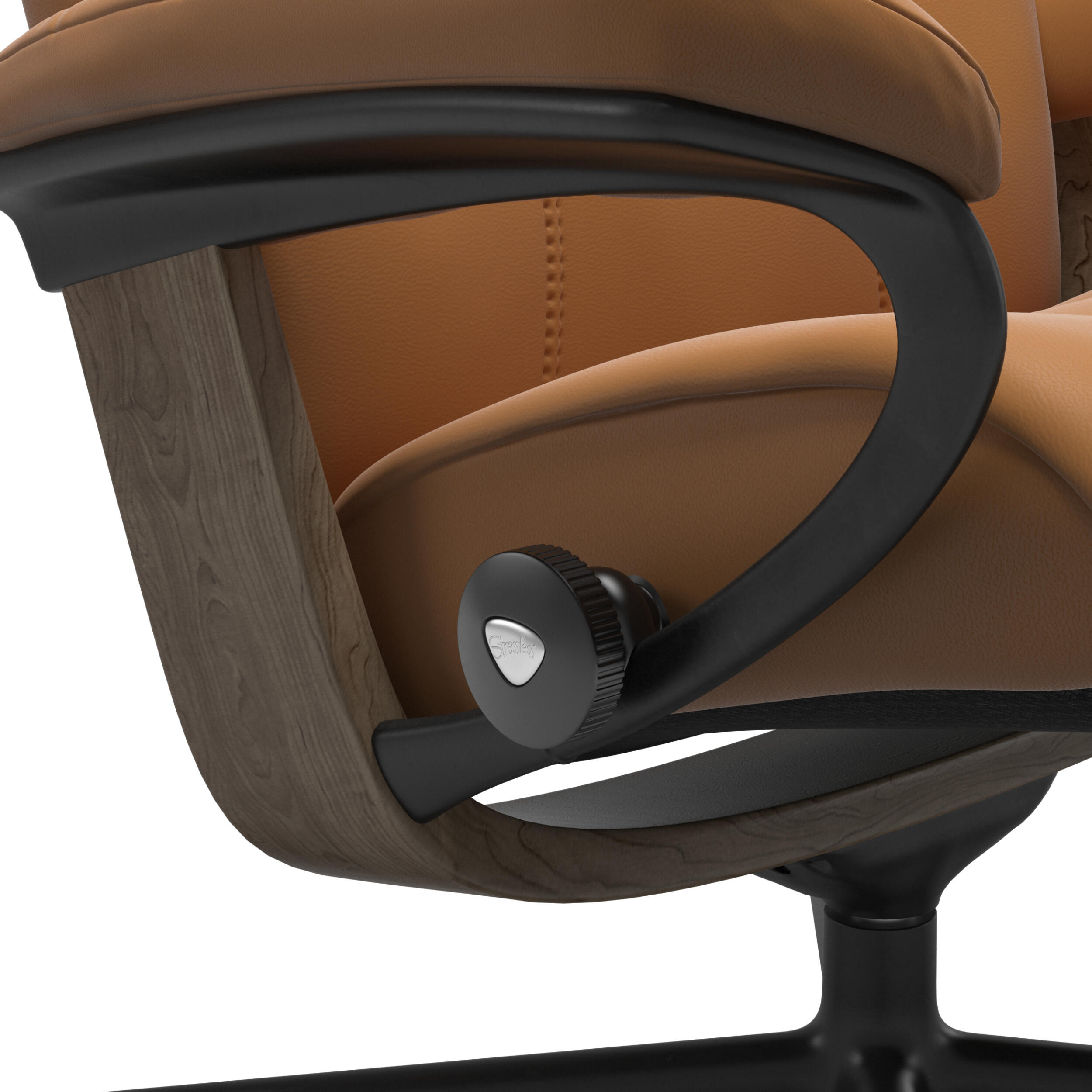 Stressless Consul L fåtölj & fotpall 