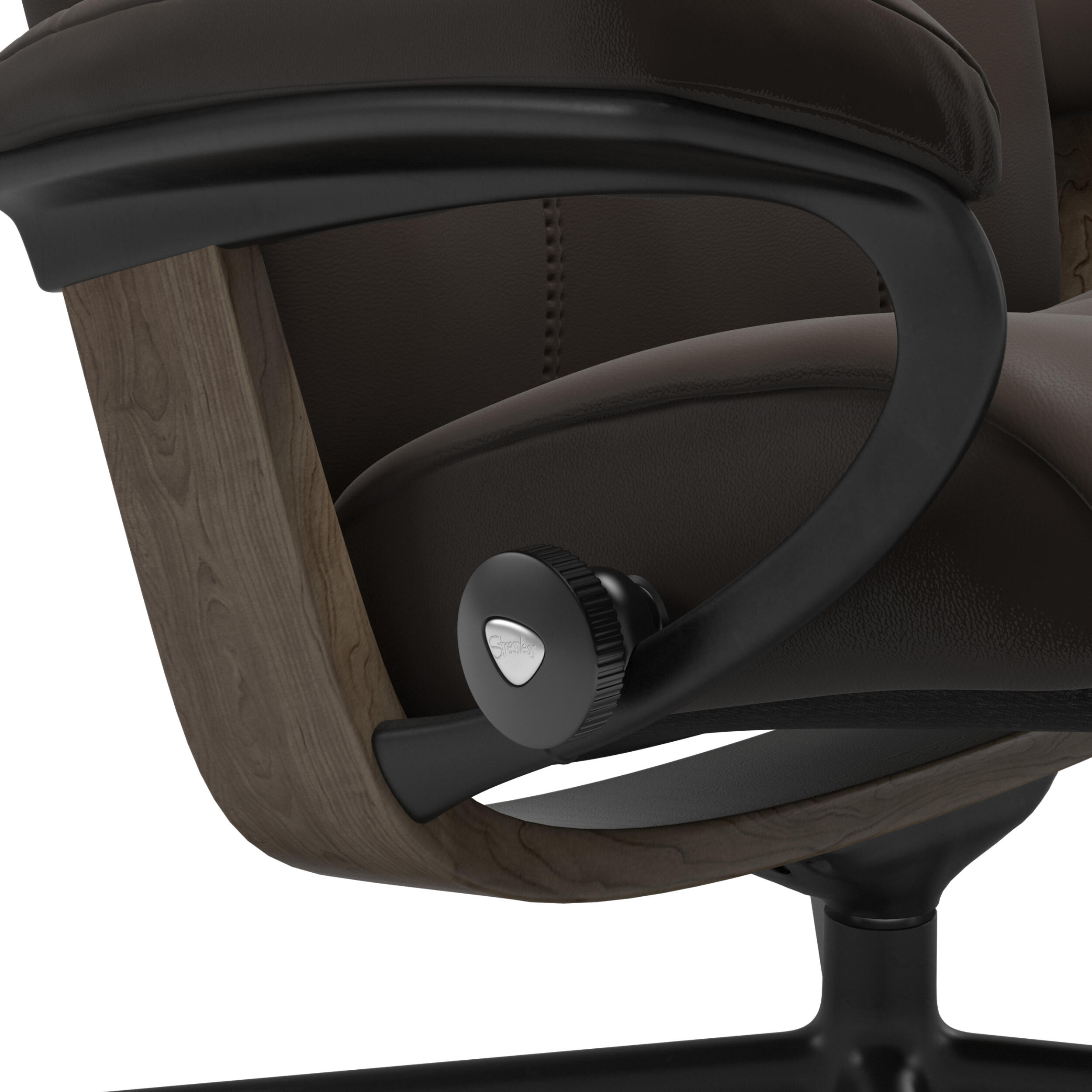 Stressless Consul L fåtölj & fotpall 