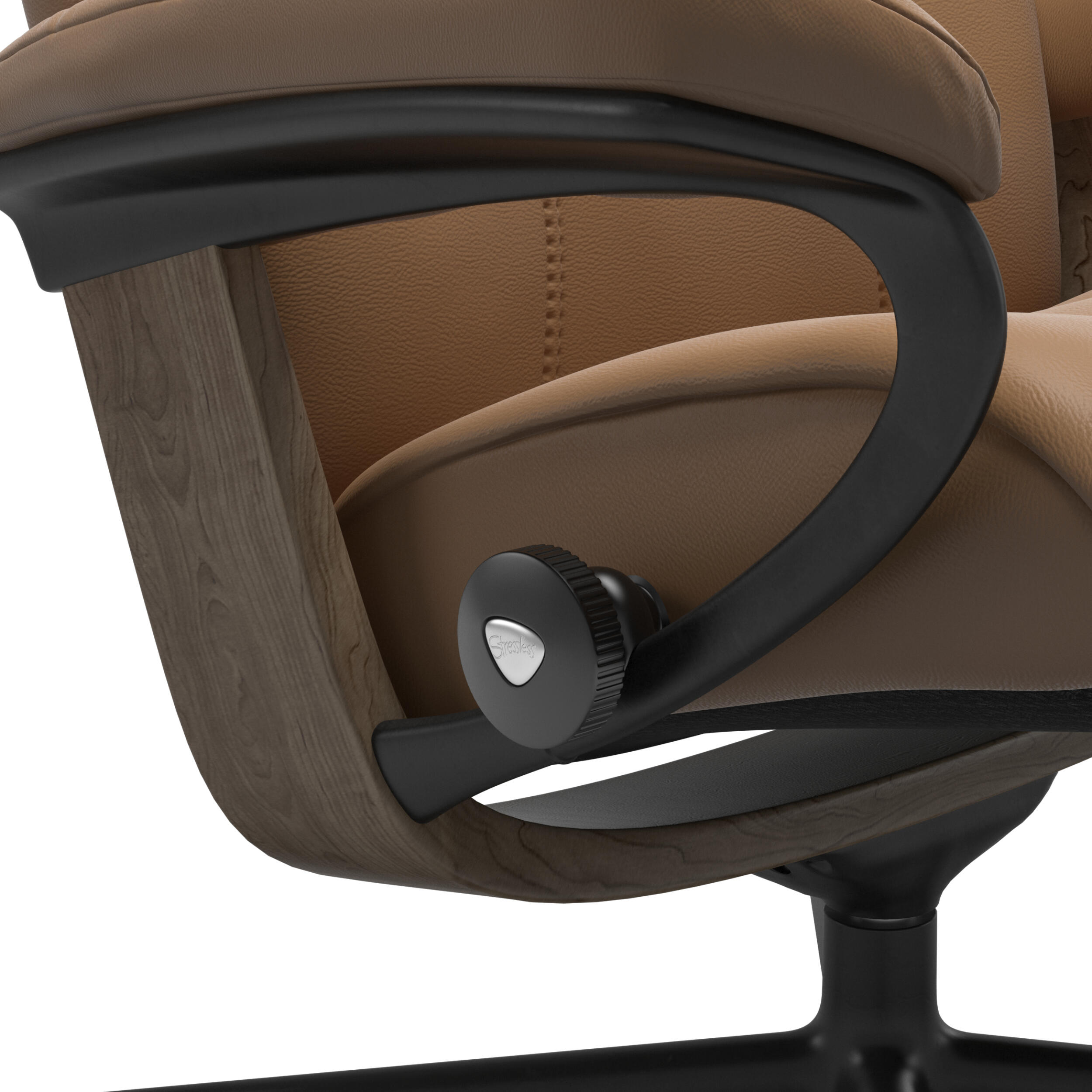 Stressless Consul L fåtölj & fotpall 