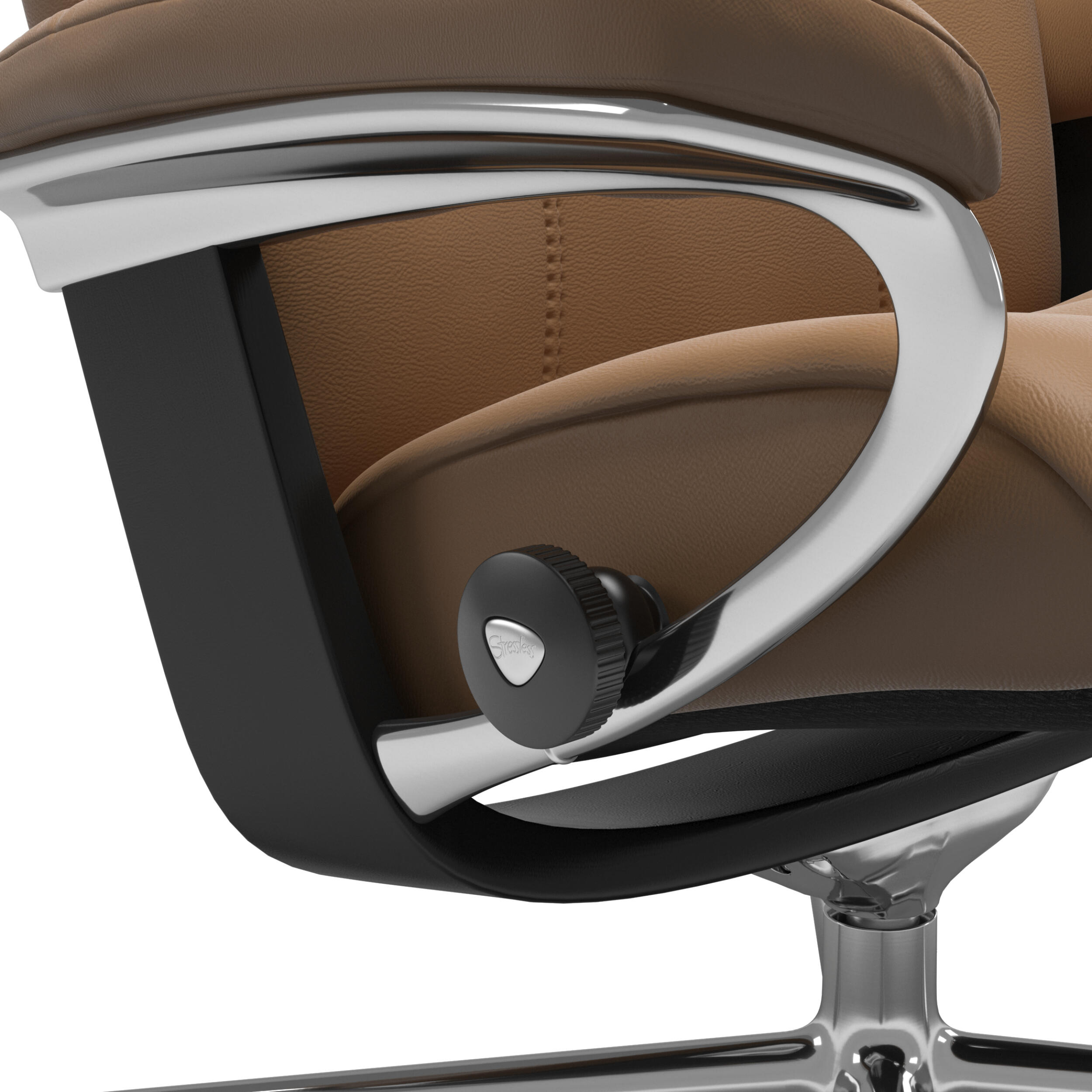 Stressless Consul L fåtölj & fotpall 