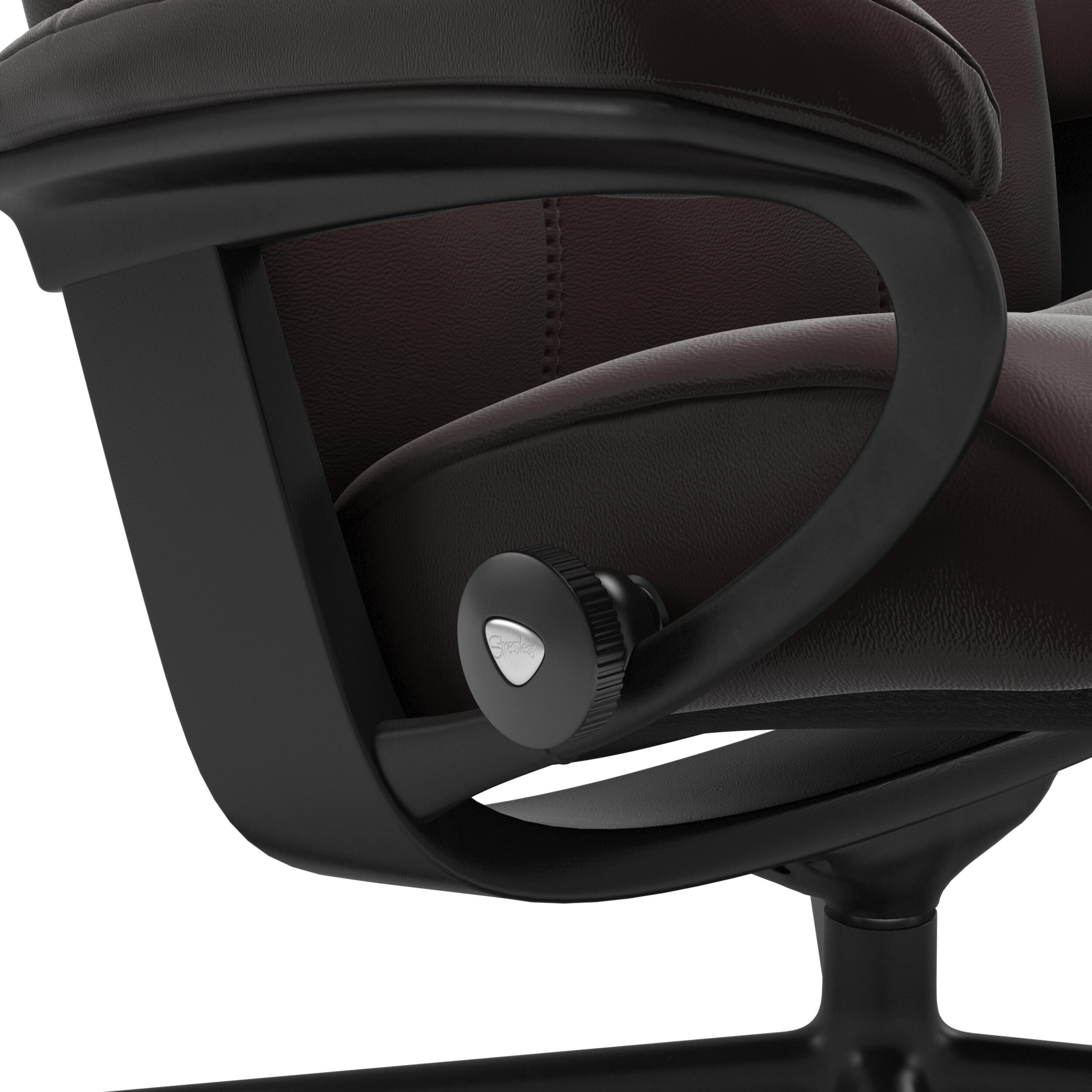 Stressless Consul L fåtölj & fotpall 