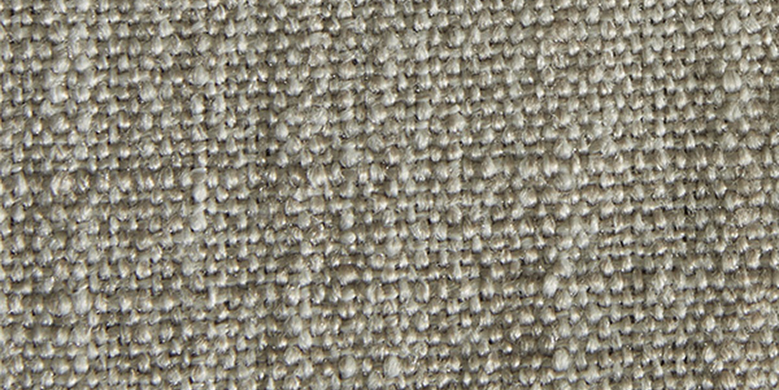 Närbild av textilen Sand – Malm 282 med en ljus sandfärgad nyans och melerad, vävd struktur.
