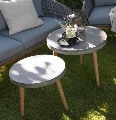 Heimdal Loungeset med trädgårdsmöbler