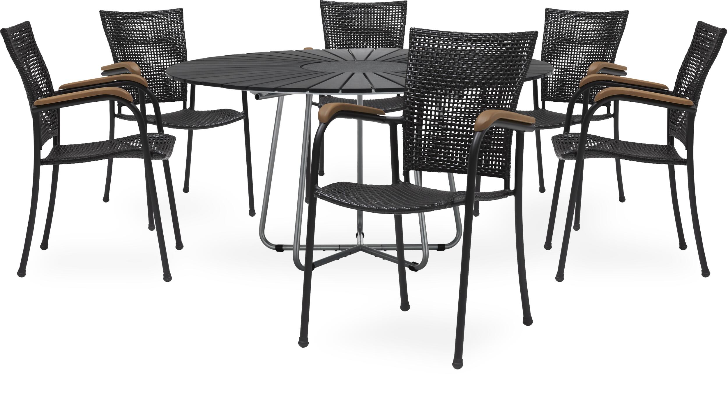 Circle Trädgårdsbord 150 x 74,5 cm 