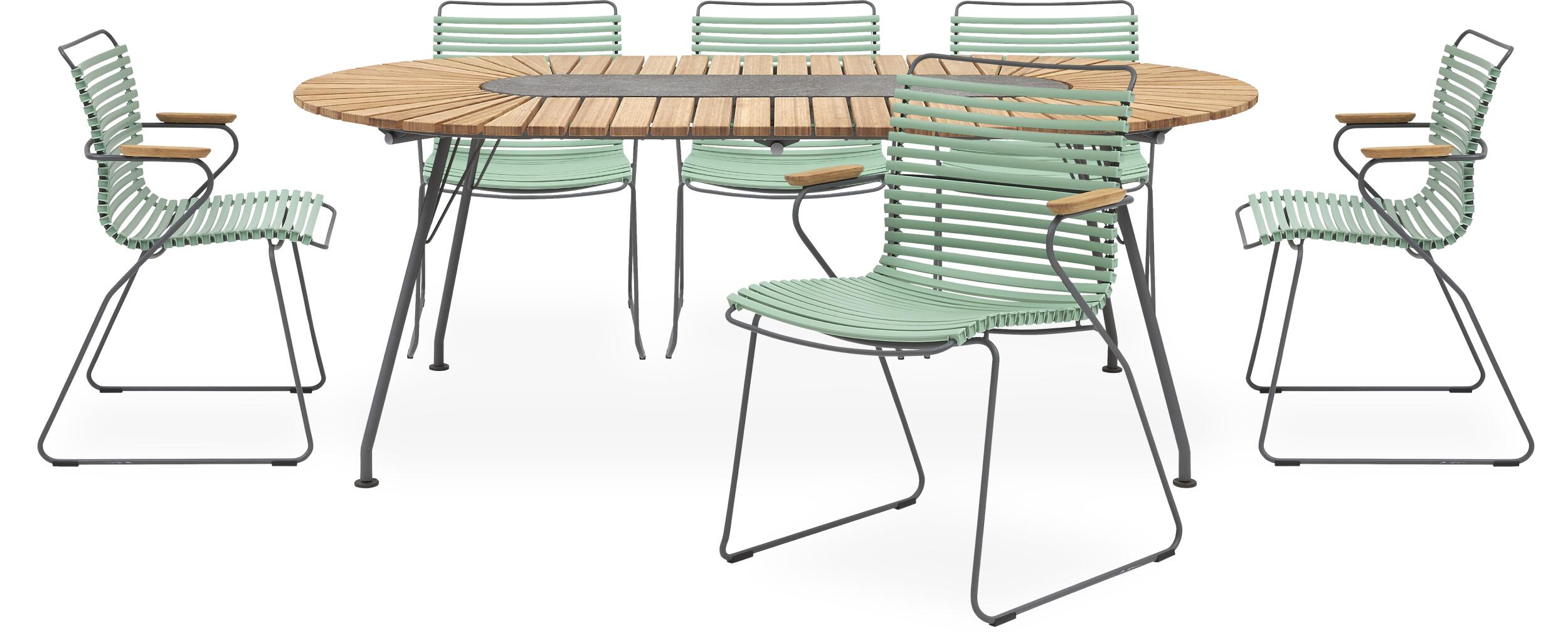 Eclipse Trädgårdsbord 200 x 110 x 74 cm 