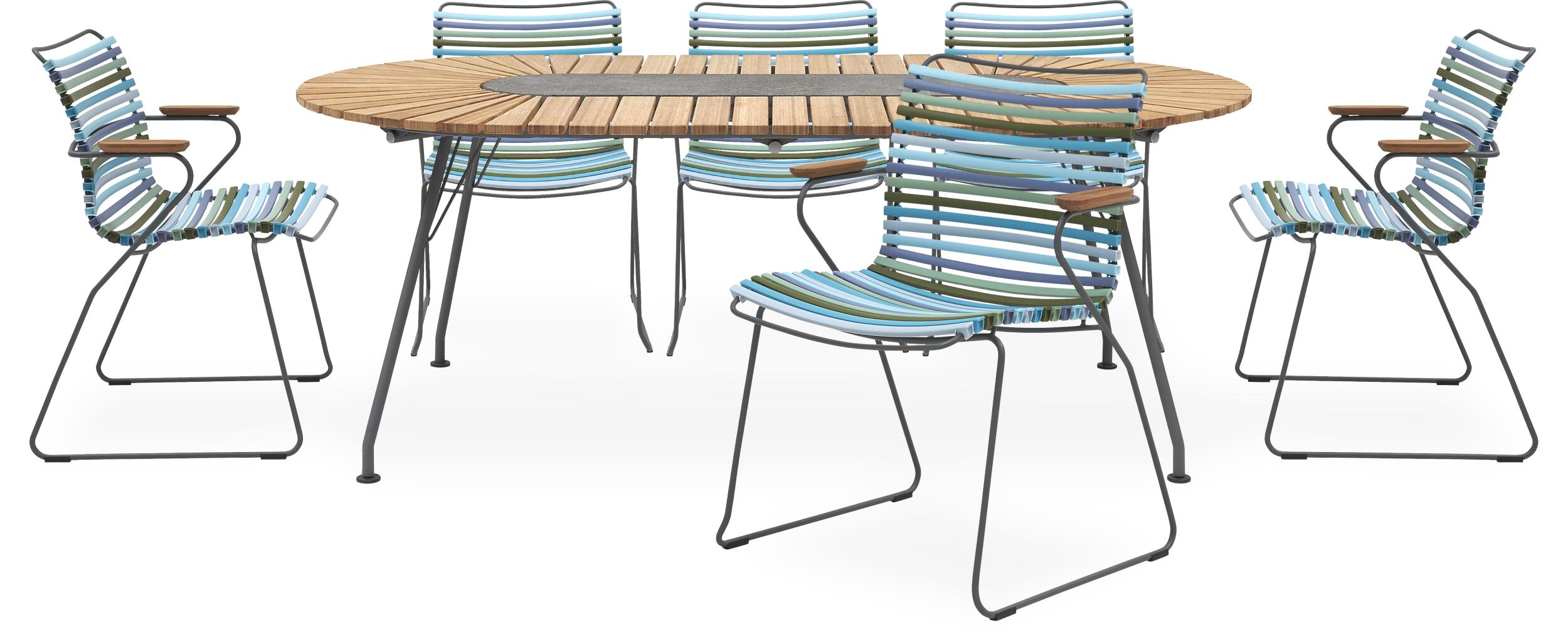 Eclipse Trädgårdsbord 200 x 110 x 74 cm 